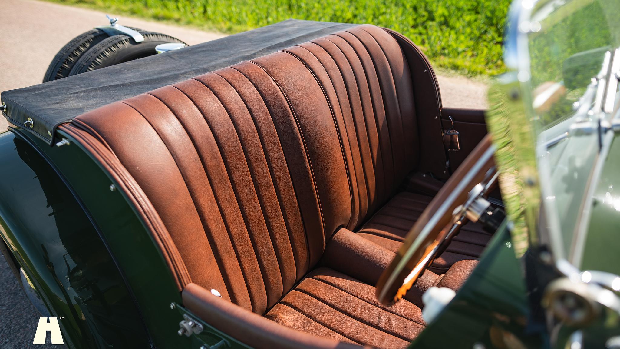 Interiörbild 1951 Morgan Plus 4 (16)