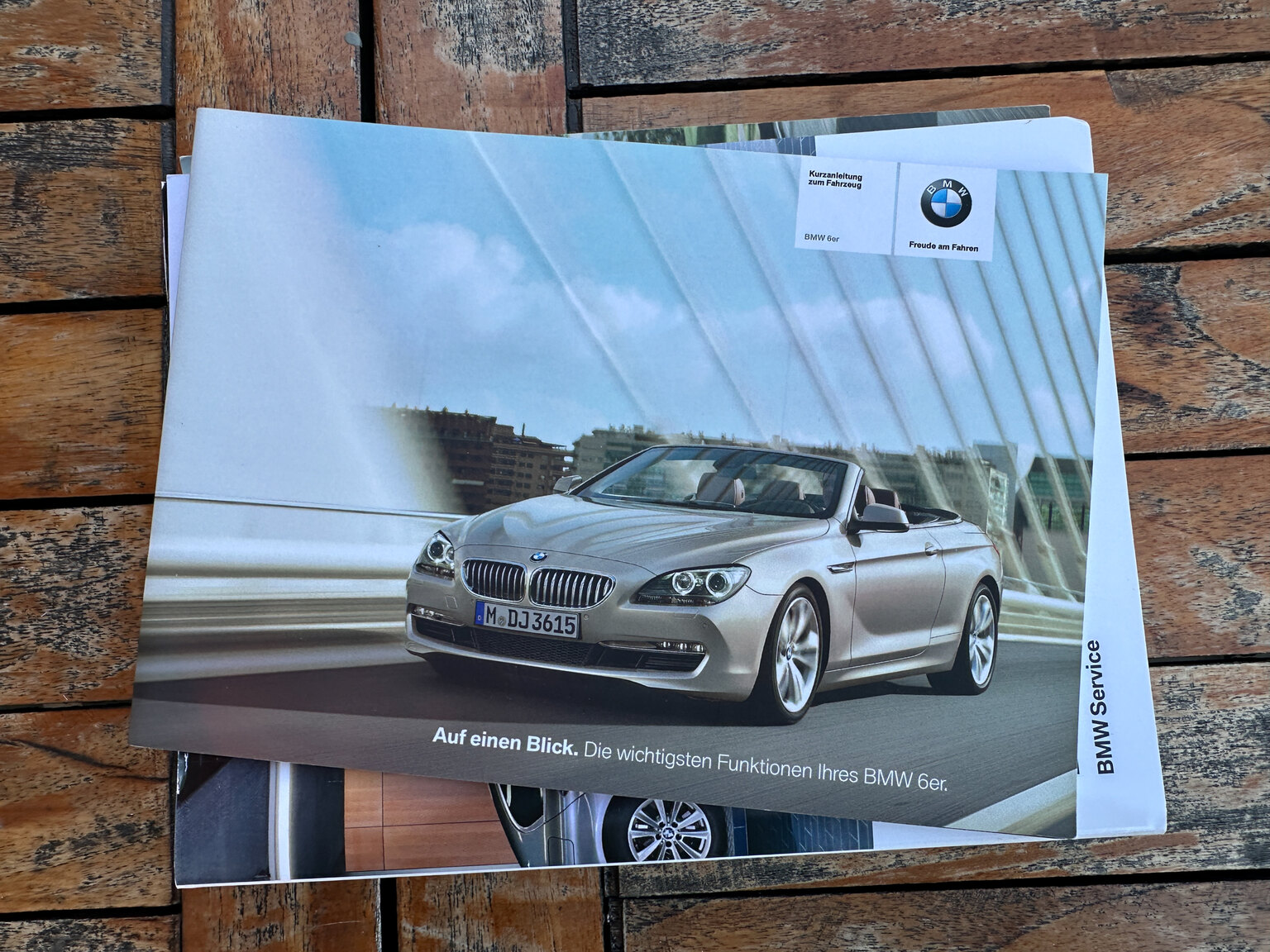Dokumentation för 2011 BMW 650i Cabriolet
