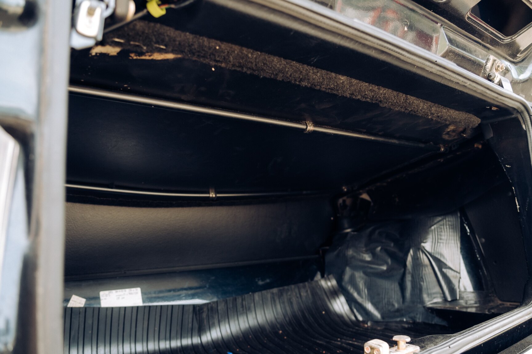 Interiörbild 1991 VW Golf Cabriolet "Etienne Aigner Edition"