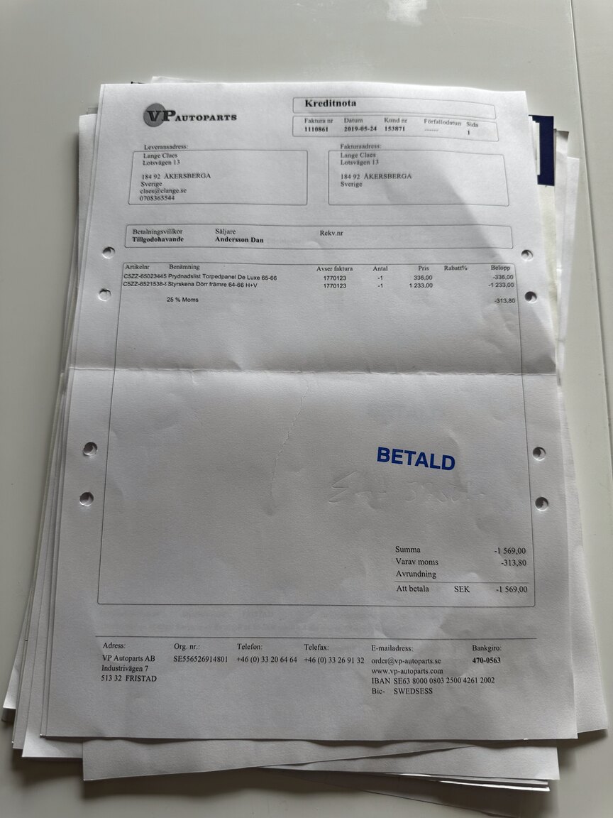 Dokumentation, 1965 Ford Mustang Cabriolet (56)