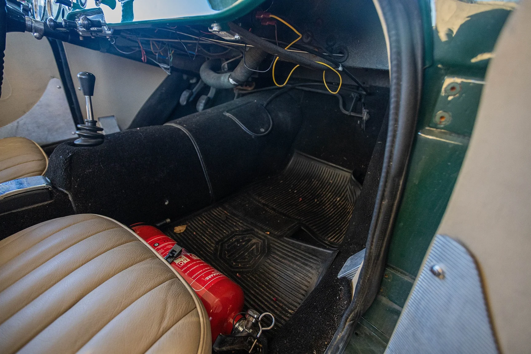 Interiörbild 1958 MGA 1500 Roadster (26)