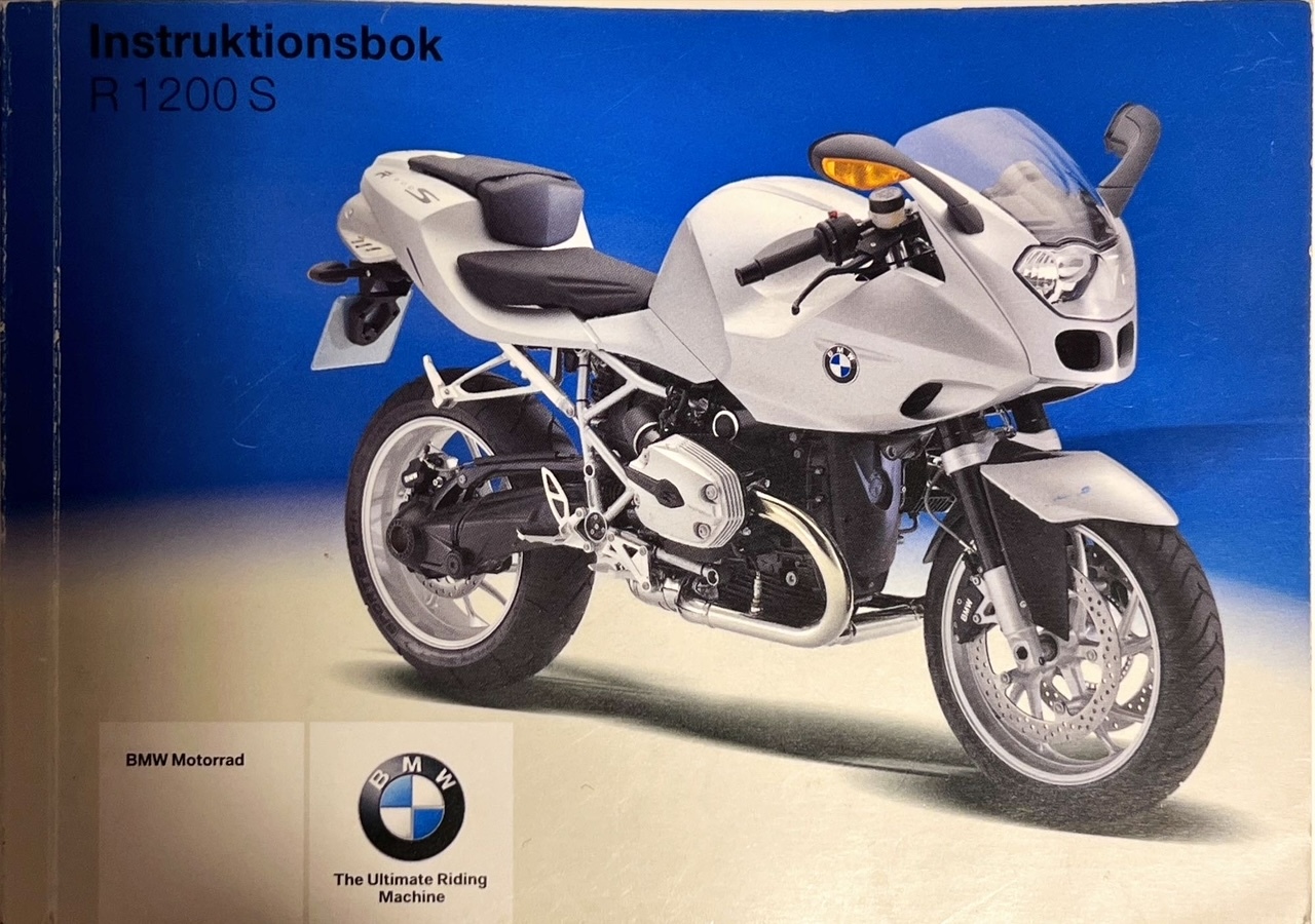 Dokumentation för 2006 BMW R1200S