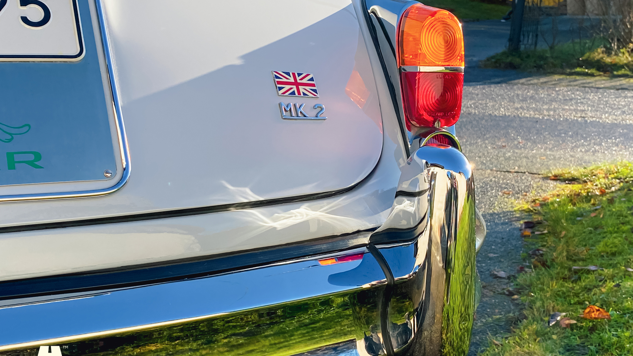 Exteriörbild på 1961 Jaguar Mark 2