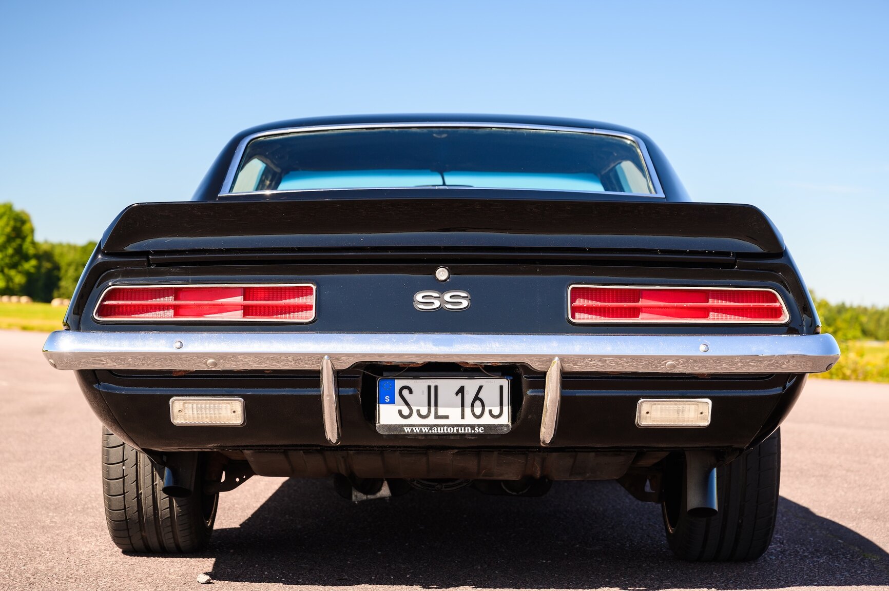 Exterior image of 1969 Chevrolet Camaro SS