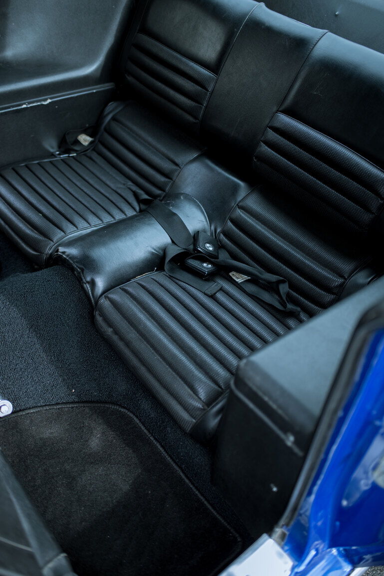 Interiörbild 1969 Ford Mustang Mach 1