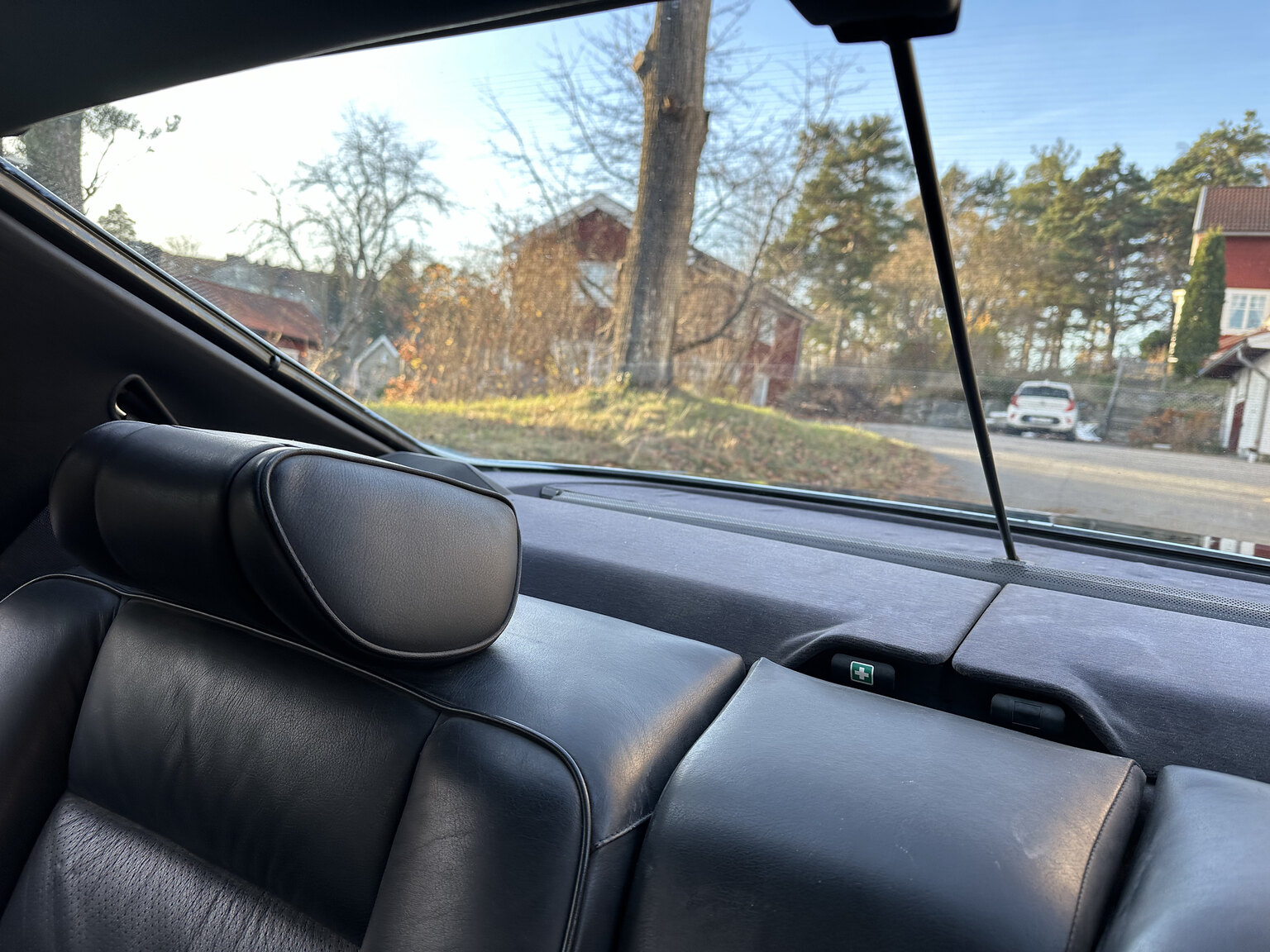 Interiörbild 1988 Mercedes 560 SEC