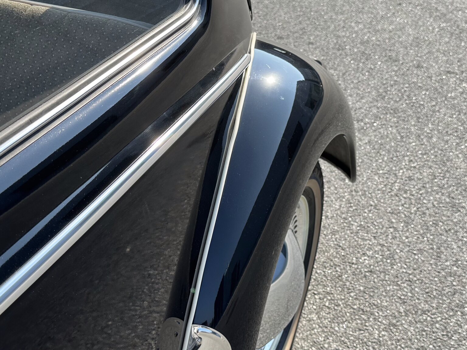 Exteriörbild på 1958 Volkswagen 1200 Beetle