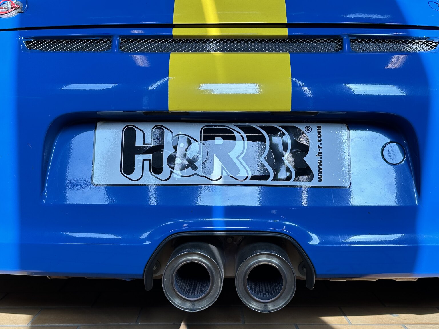 Exteriörbild på Porsche 997 Cup