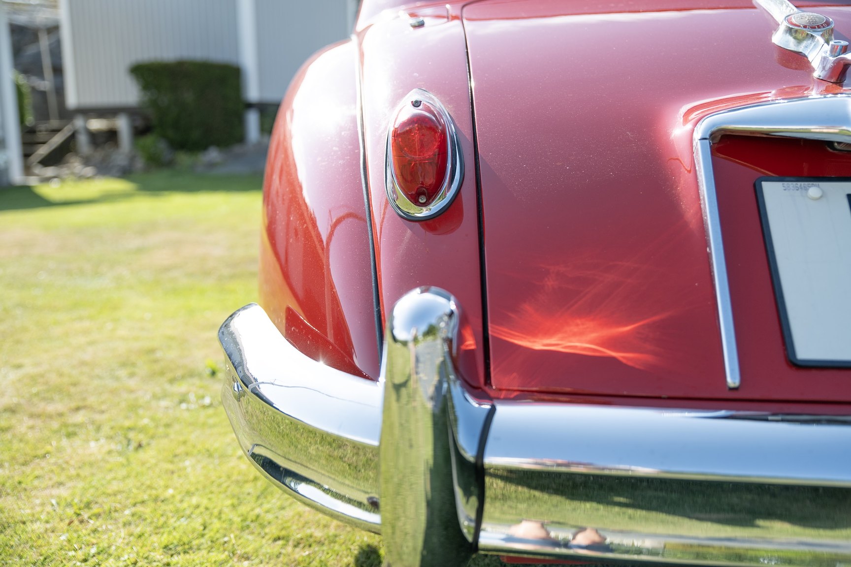 Exterior image of 1959 Jaguar XK 150