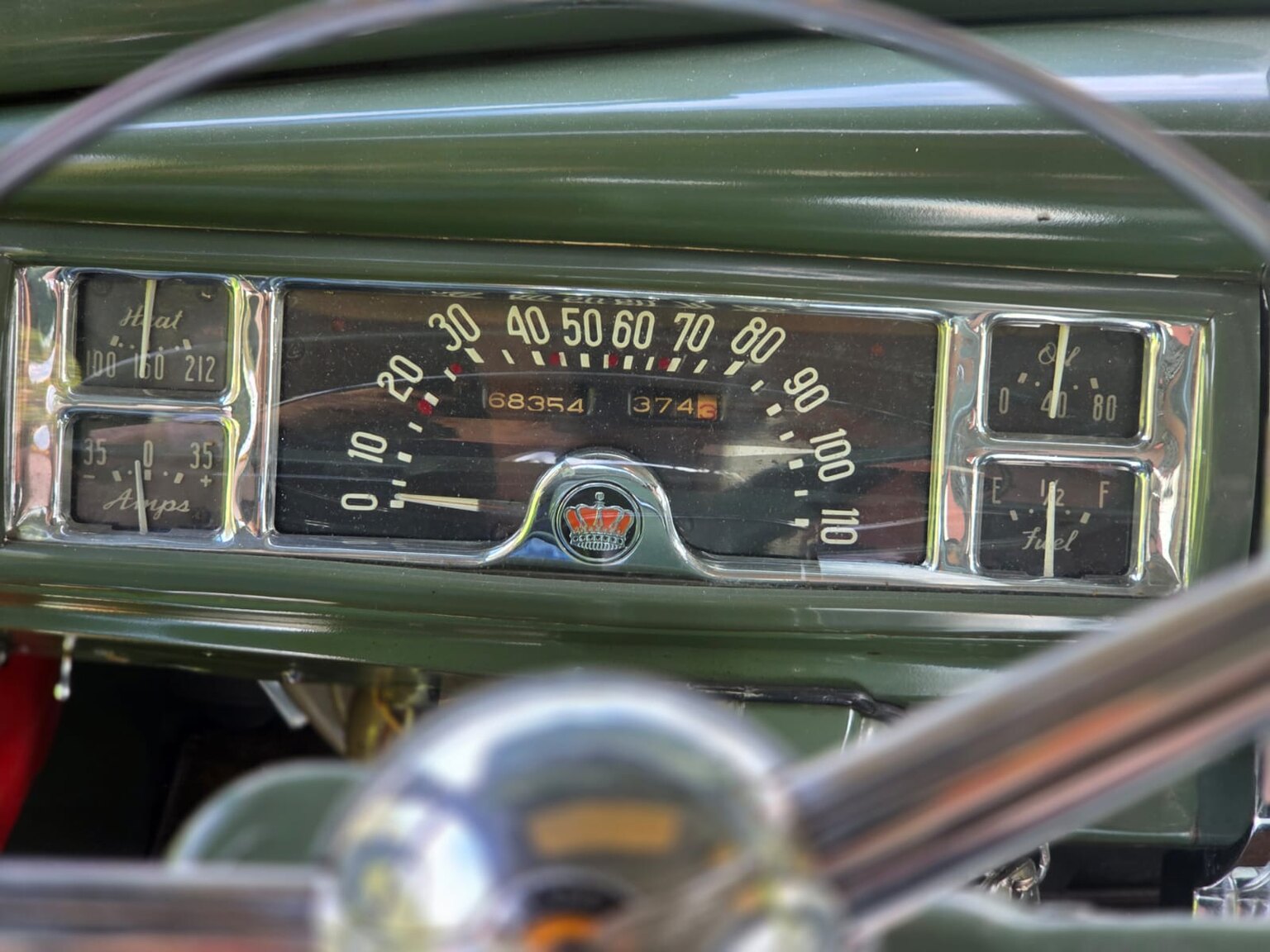 Interior image of 1948 Chrysler Windsor Club Coupé