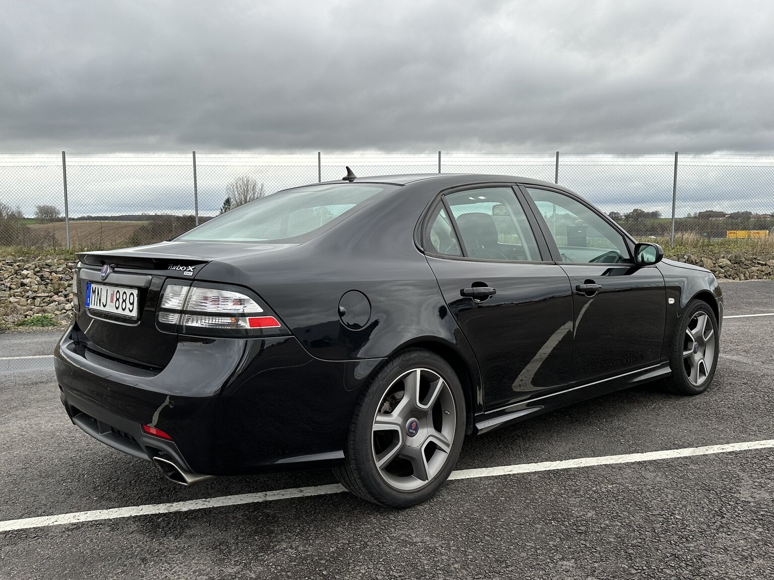 Exteriörbild på 2008 Saab 9-3 Turbo X