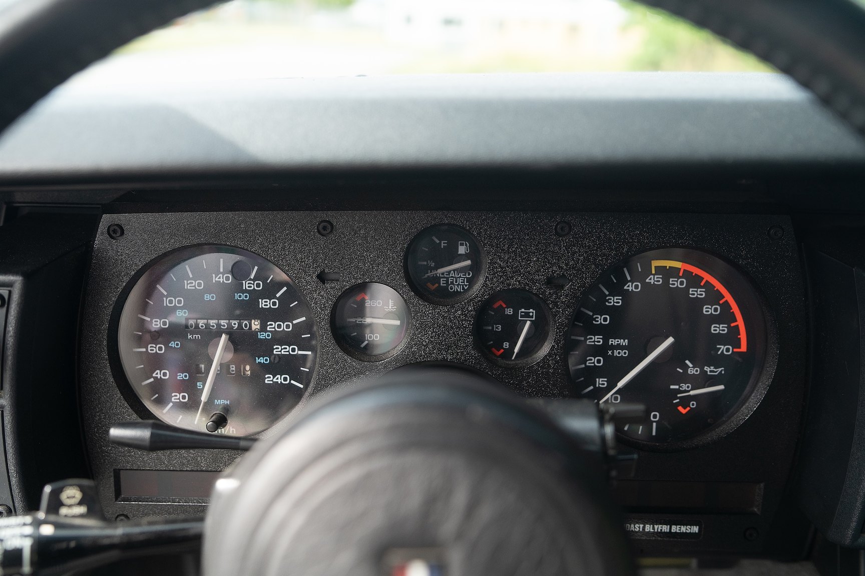 Interior image of 1988 Chevrolet Camaro Z28 Iroc-Z Convertible