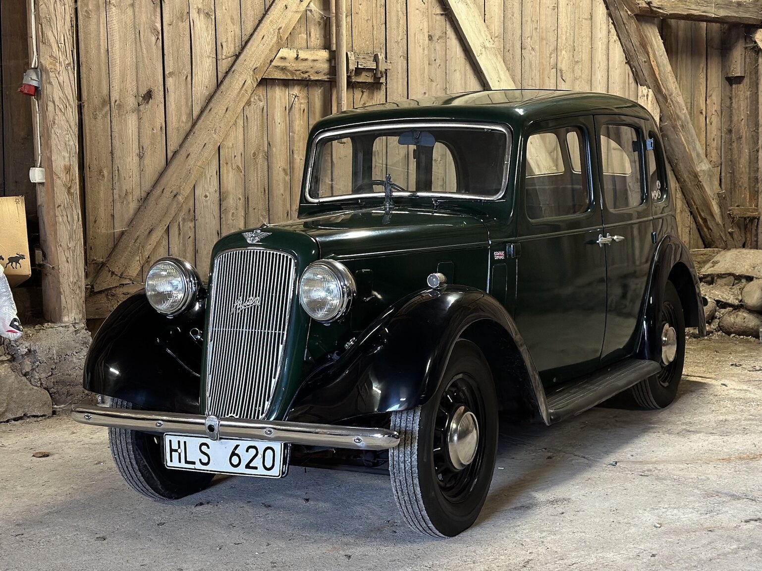 Interior image of 1938 Austin 10 1.1 Cambridge