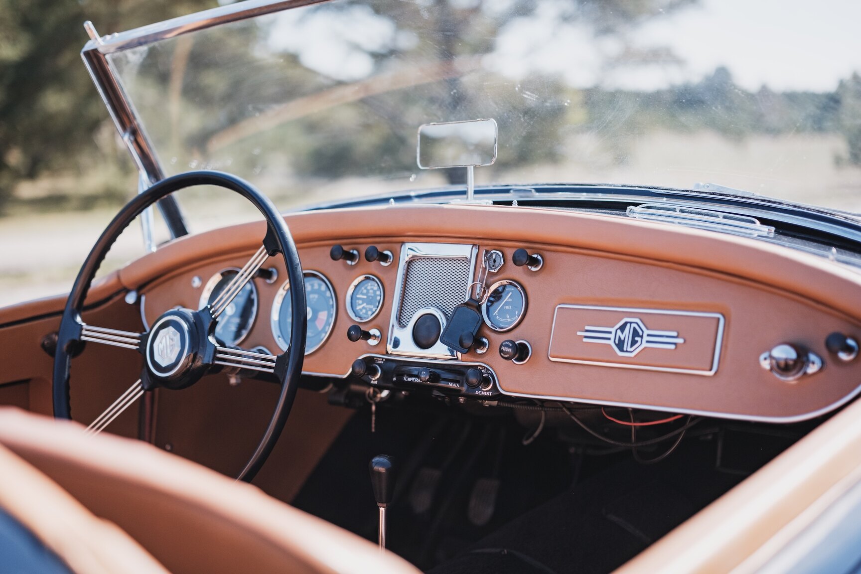 Interior image of 1961 MG MGA 1600 mk2