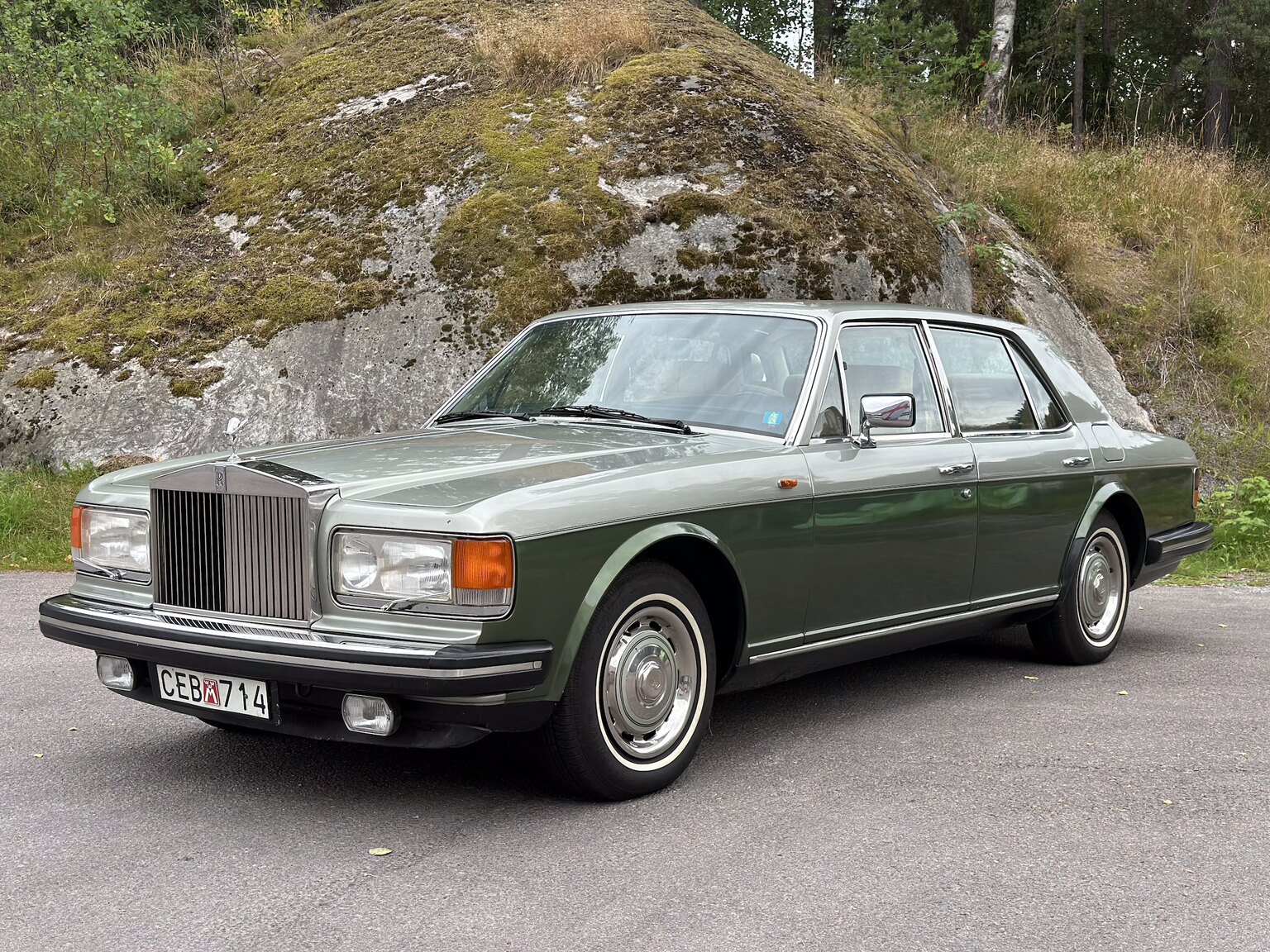 Exteriörbild på 1982  Rolls Royce Silver Spirit