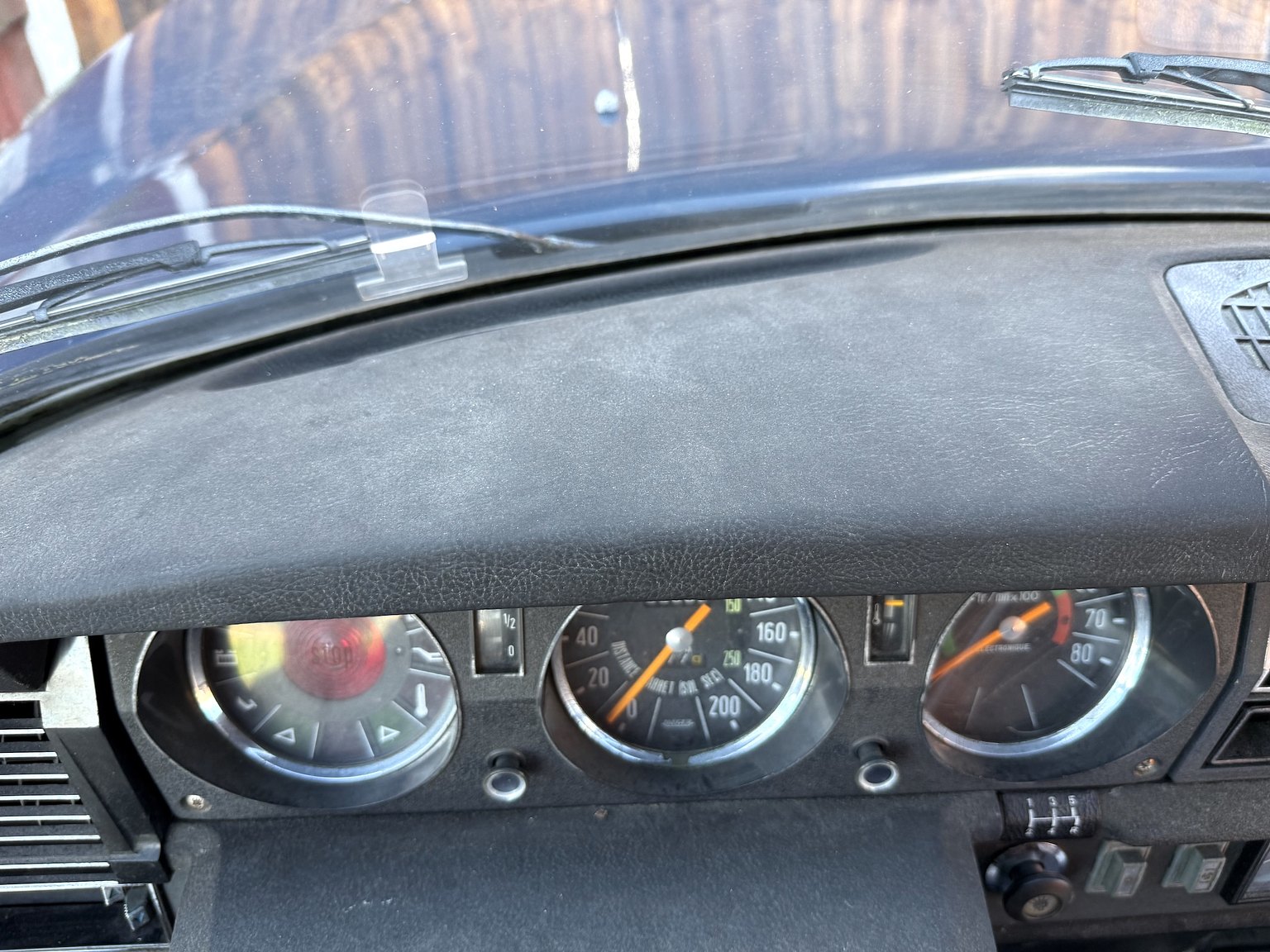 Interiörbild 1973 Citroën DS 23 Break