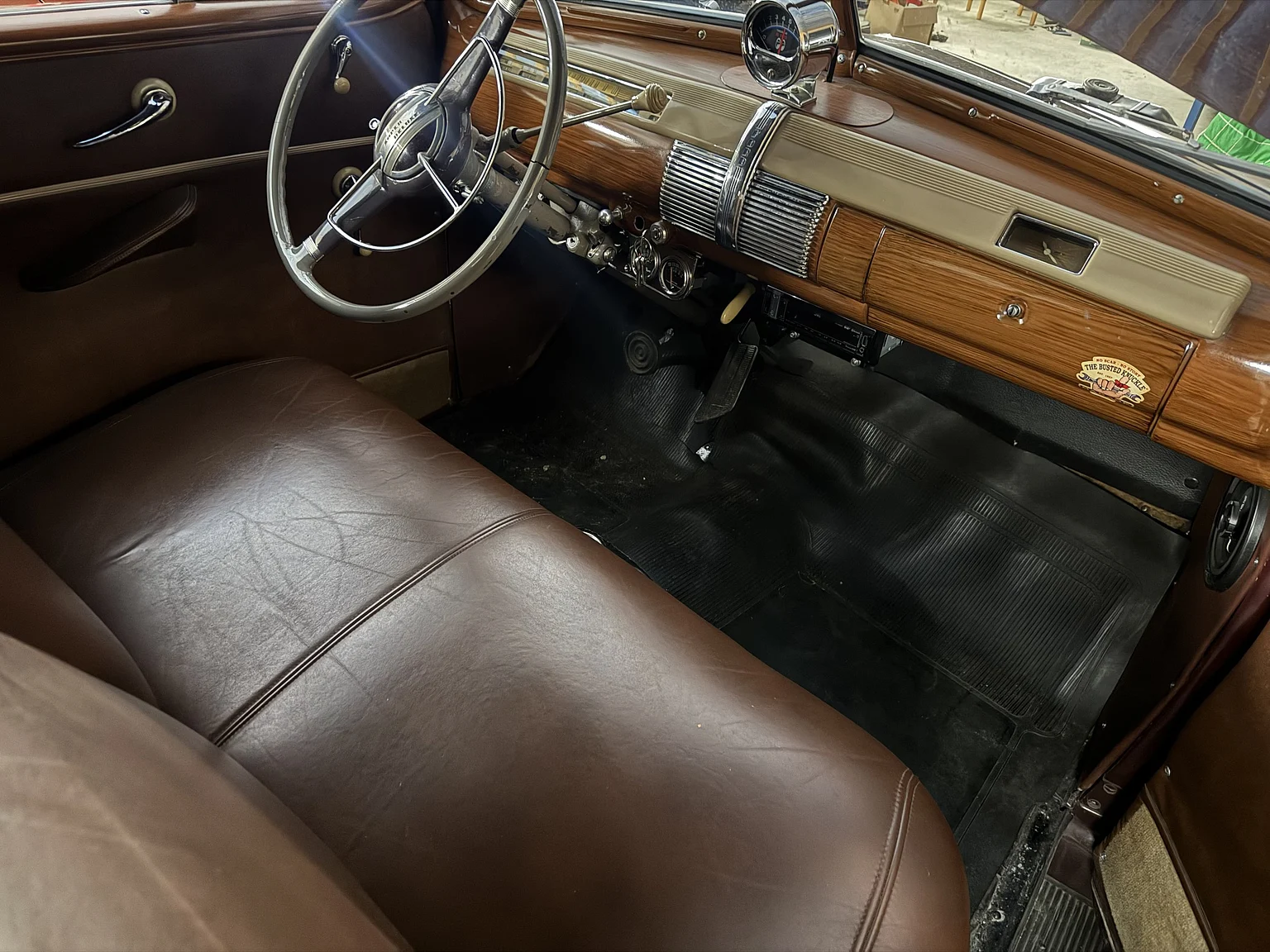 Interiörbild 1941 Ford Super De Luxe Cabriolet (1)