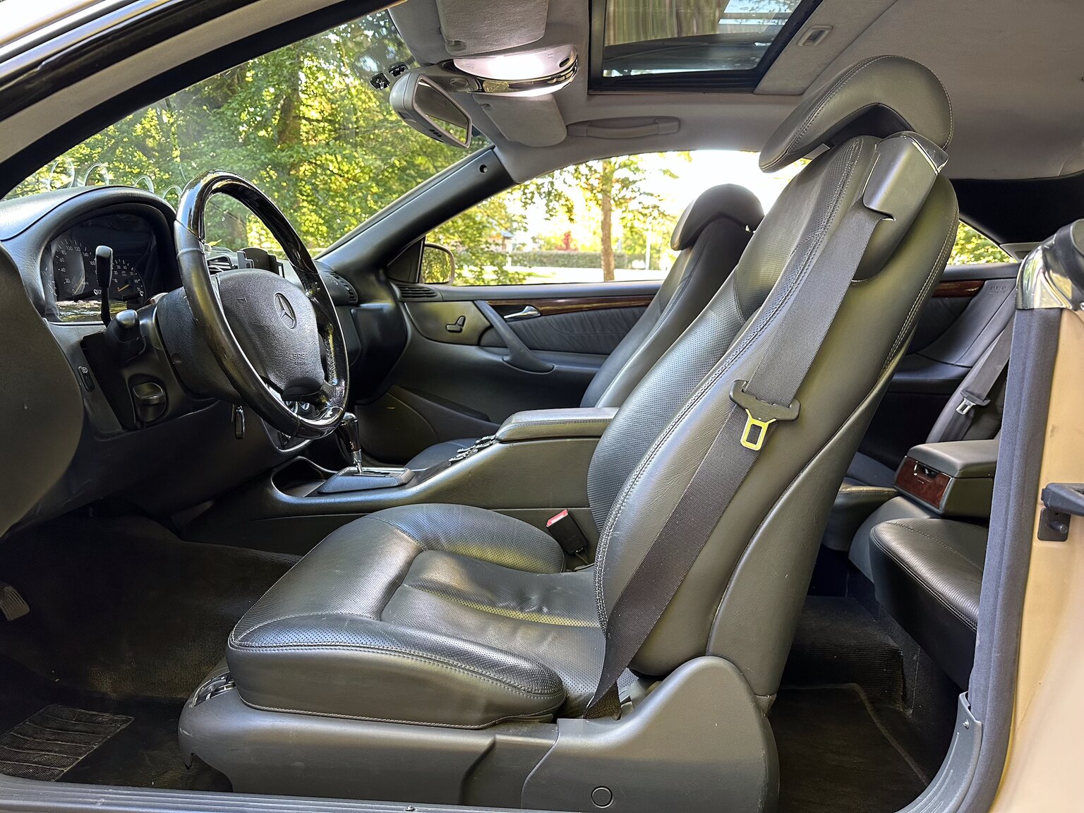 Interior image of 2001 Mercedes-Benz CL600/ML 55 AMG