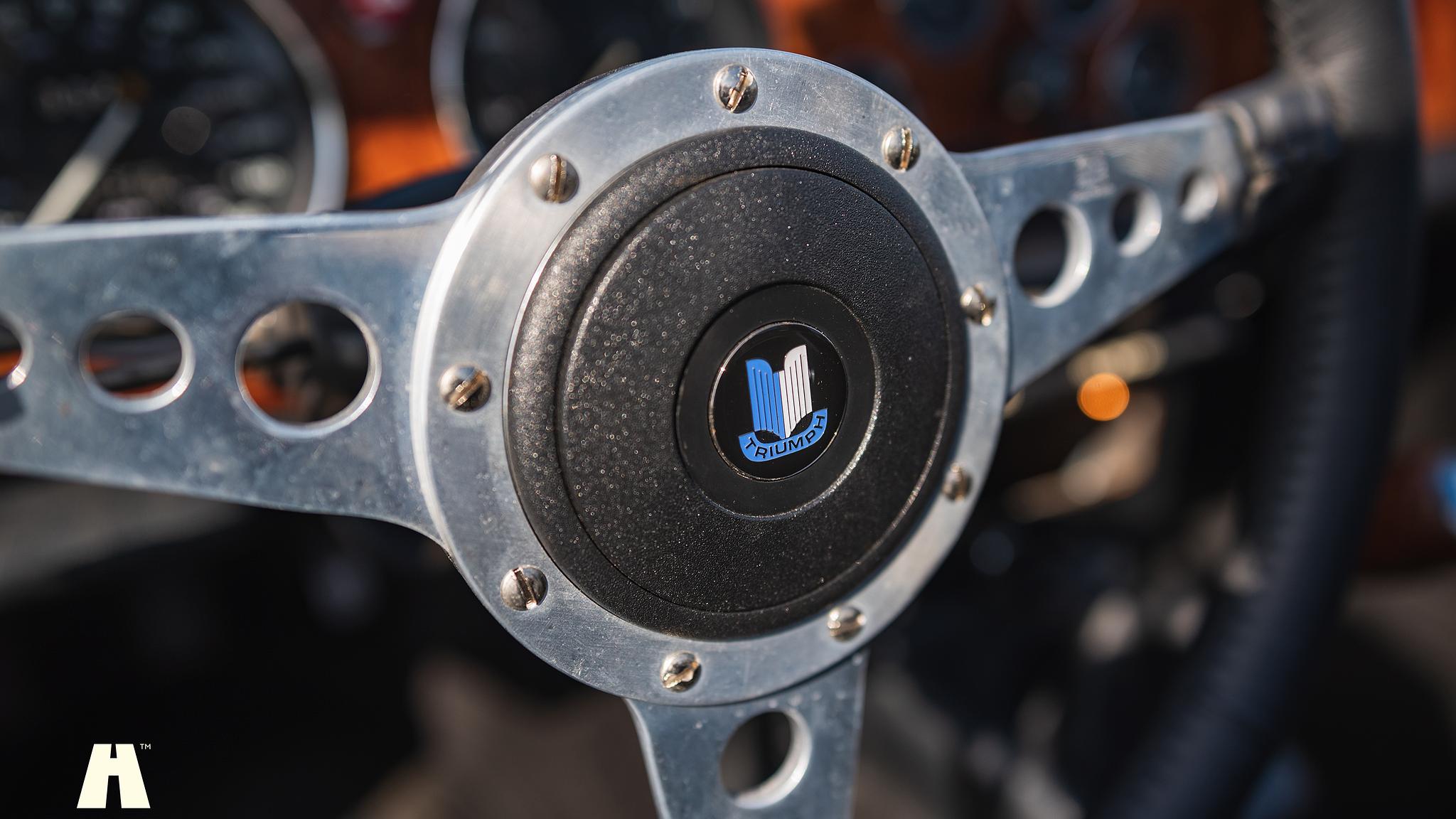 Interiörbild 1974 Triumph TR6 (30)