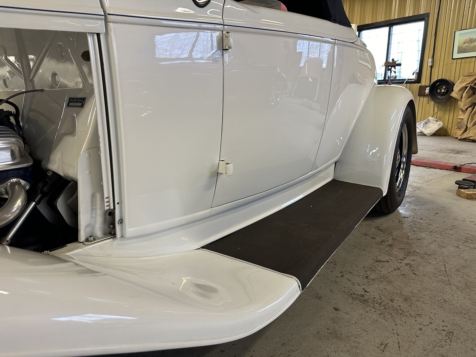 Exteriörbild på 1932 Custom Ford Rod White Ice