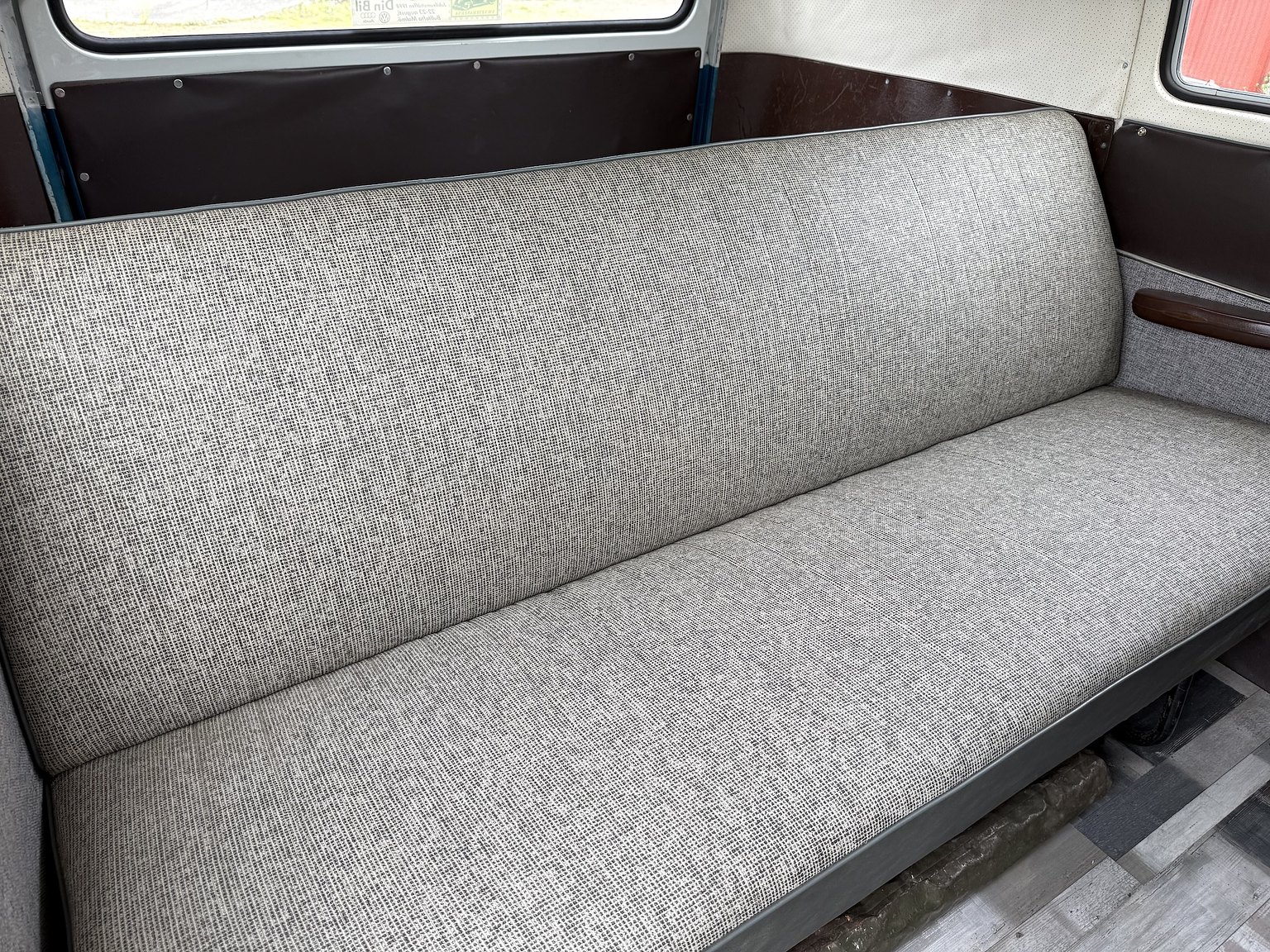 Interiörbild 1967 Volkswagen T1 Kleinbus