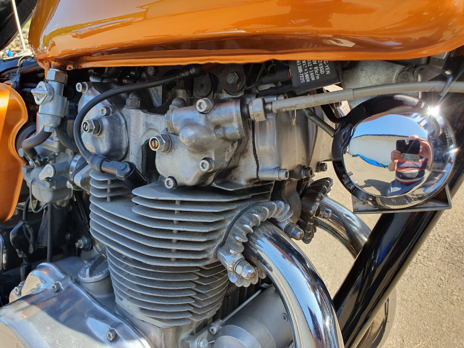 Image of 1971 Honda CB 450 DOHC K3 mechanics
