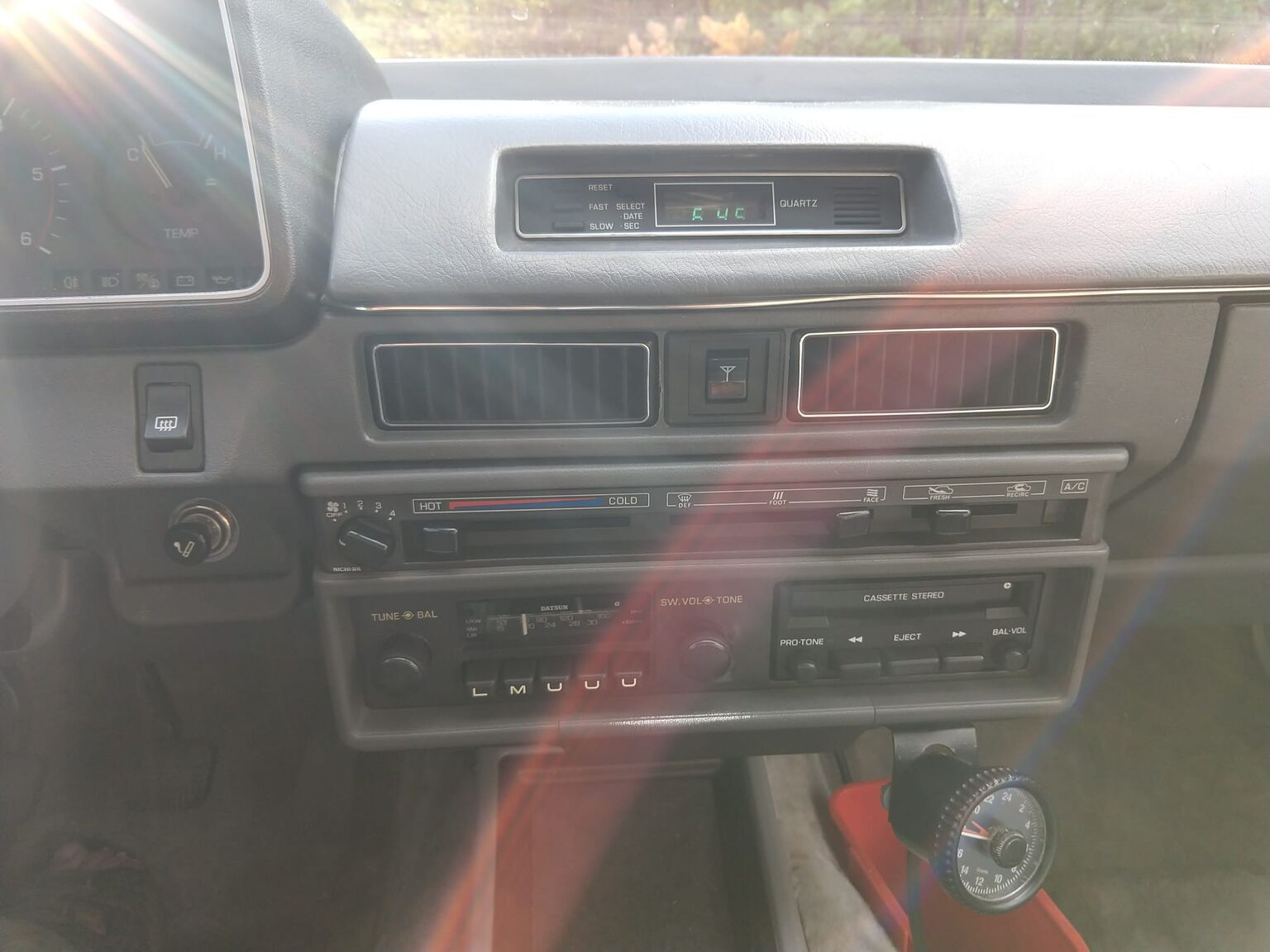 Interiörbild 1983 Datsun Laurel
