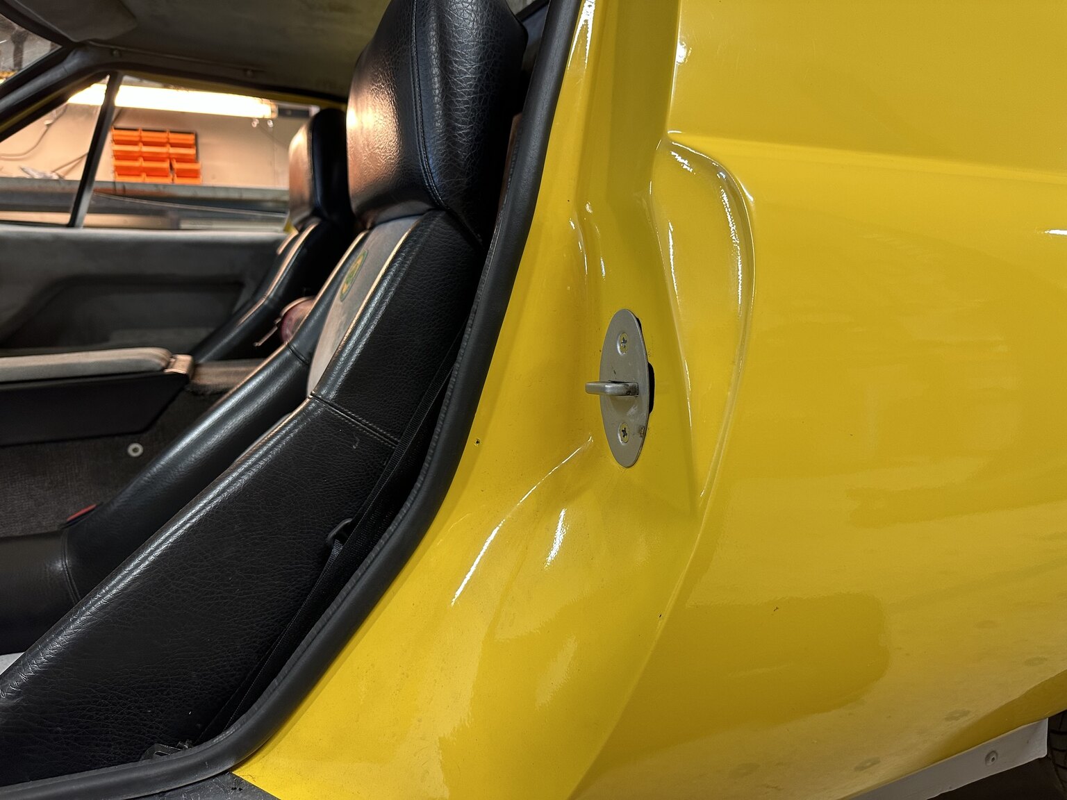 Innenraumfoto von 1970 Lotus Europa S2