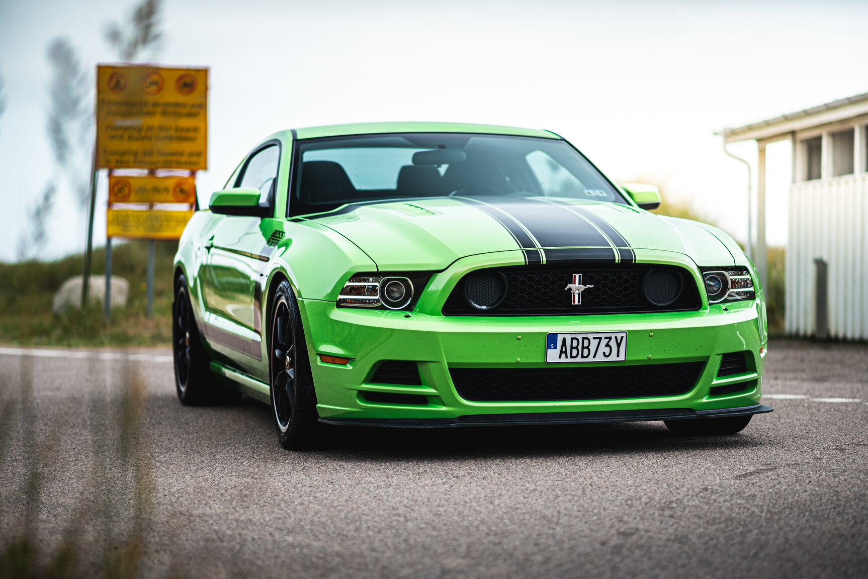Exterior image of 2013 Ford Mustang Boss 302