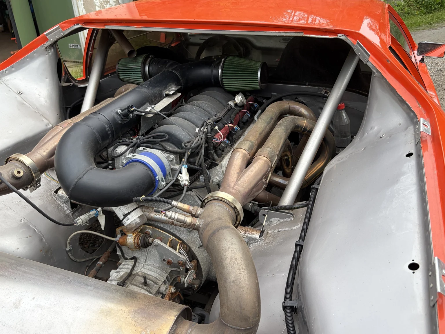 Image of 1972 De Tomaso Pantera LS Restomod mechanics (10)