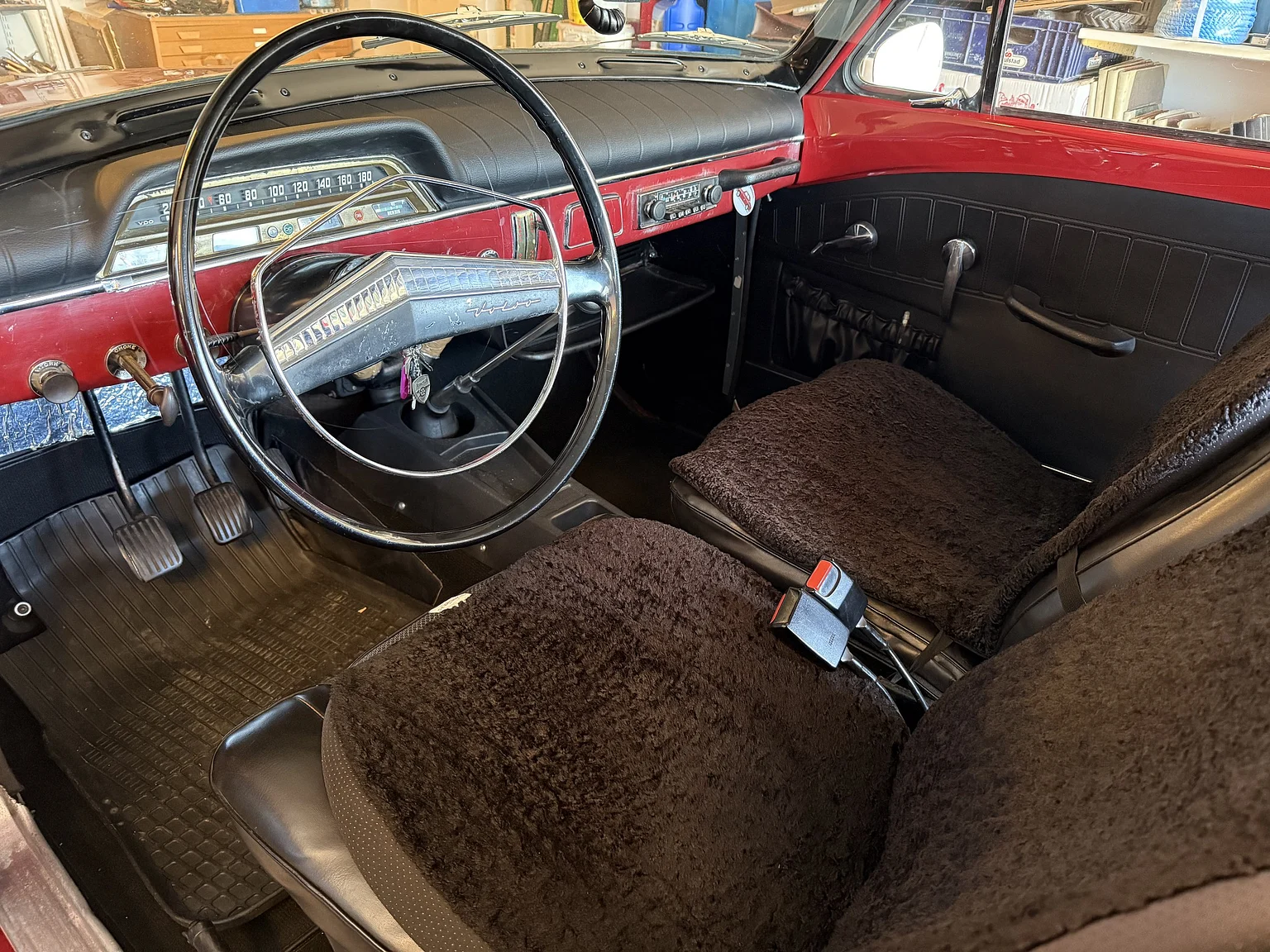 Interiörbild 1966 Volvo Amazon 121 P130 (1)