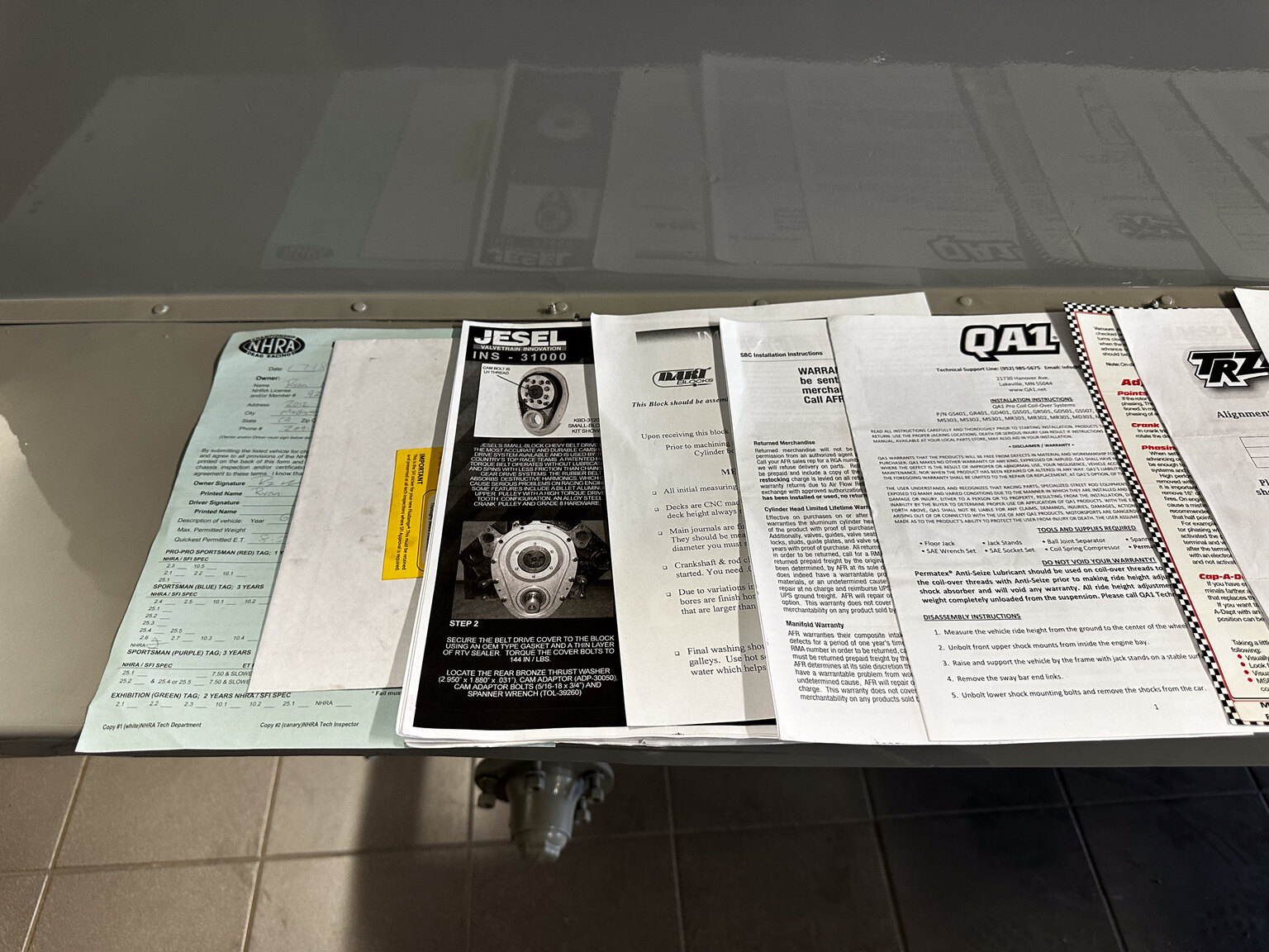 Documentation for 1968 Chevrolet Chevelle PRO Street (63)