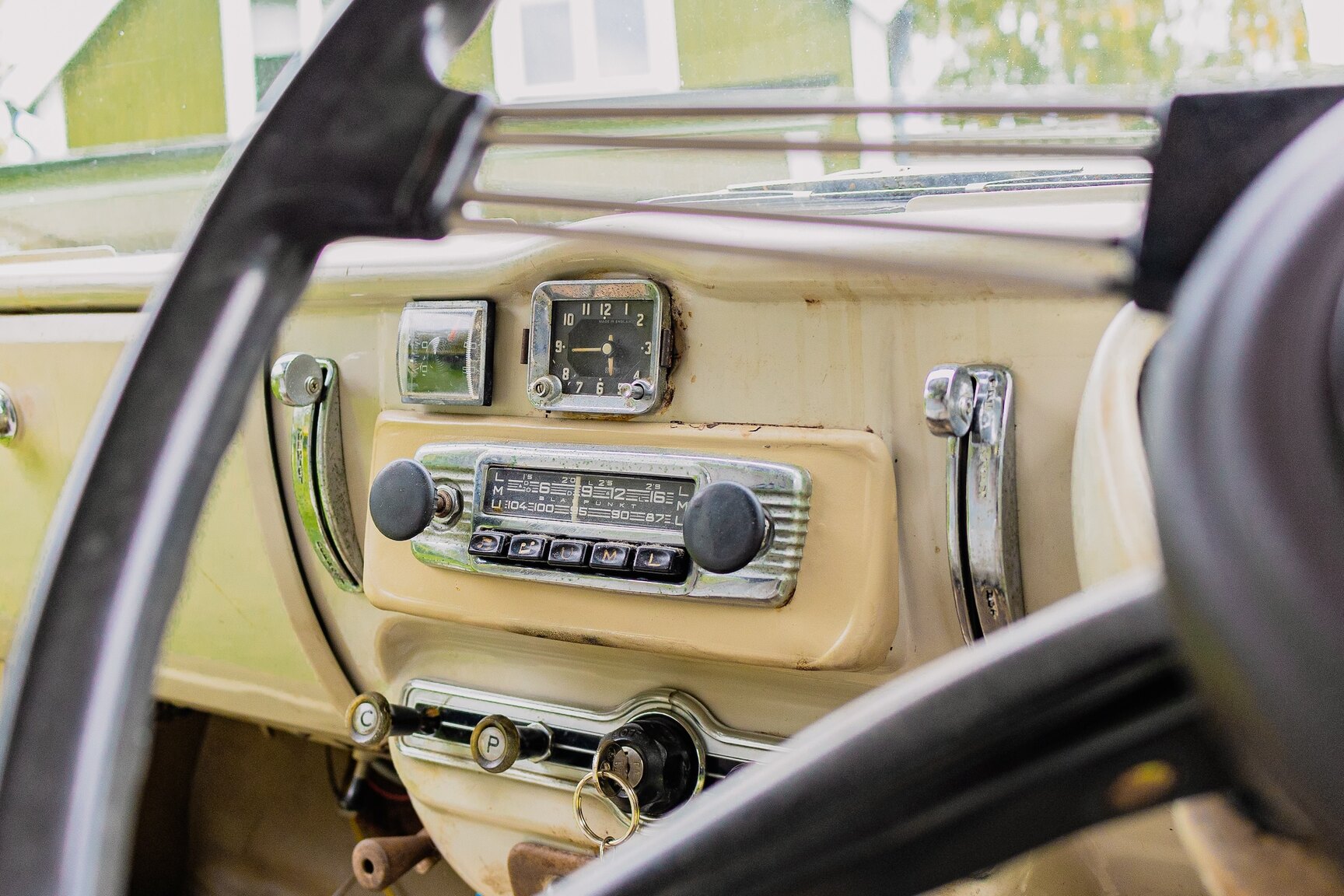 Interior image of 1955 Austin A50