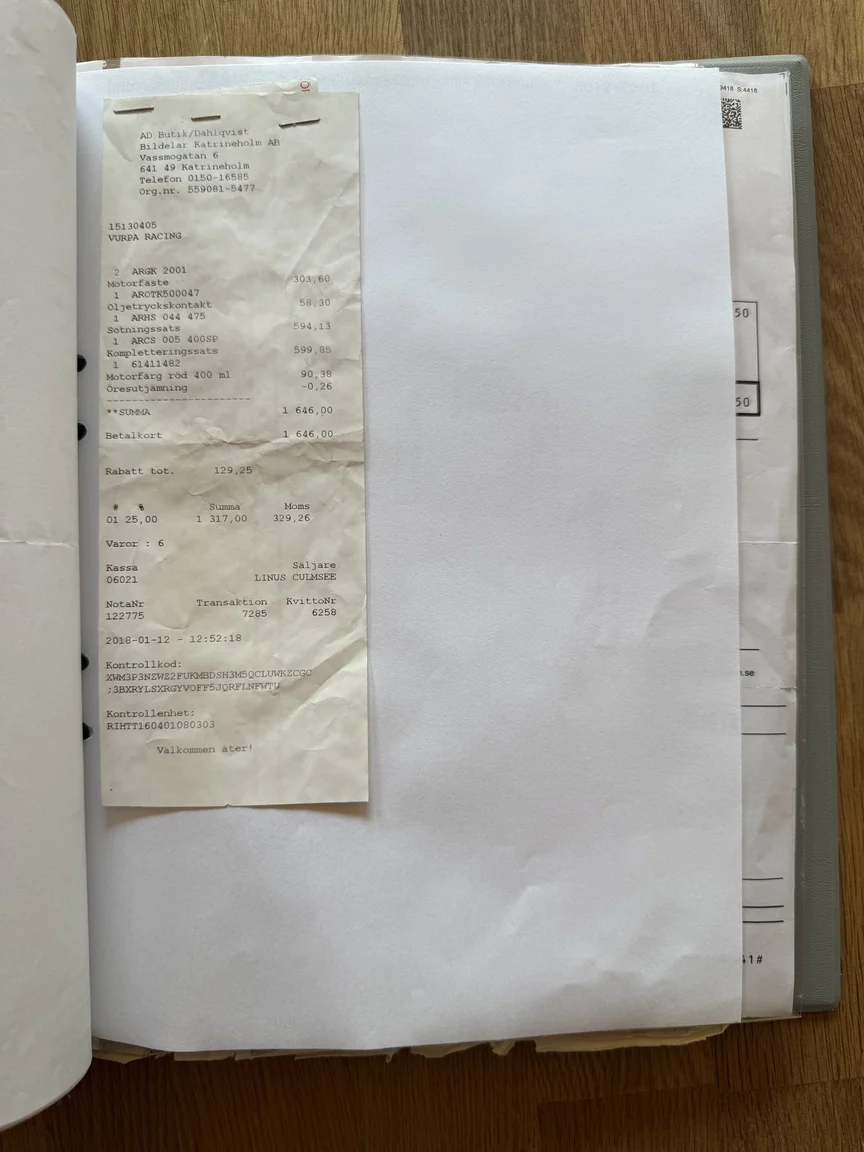 Documentation for 1970 Volvo Amazon (4)