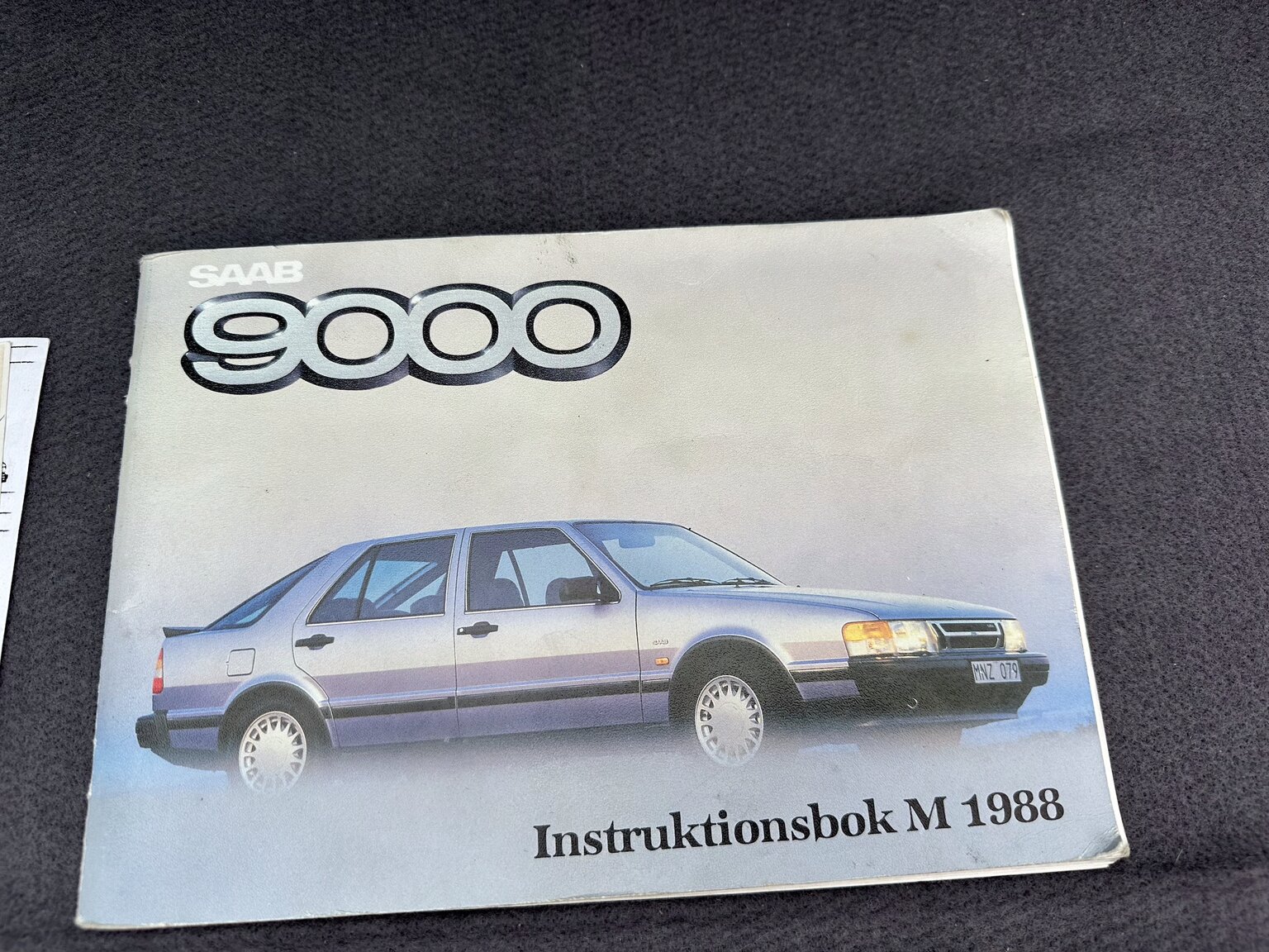 Dokumentation, 1988 SAAB 9000i