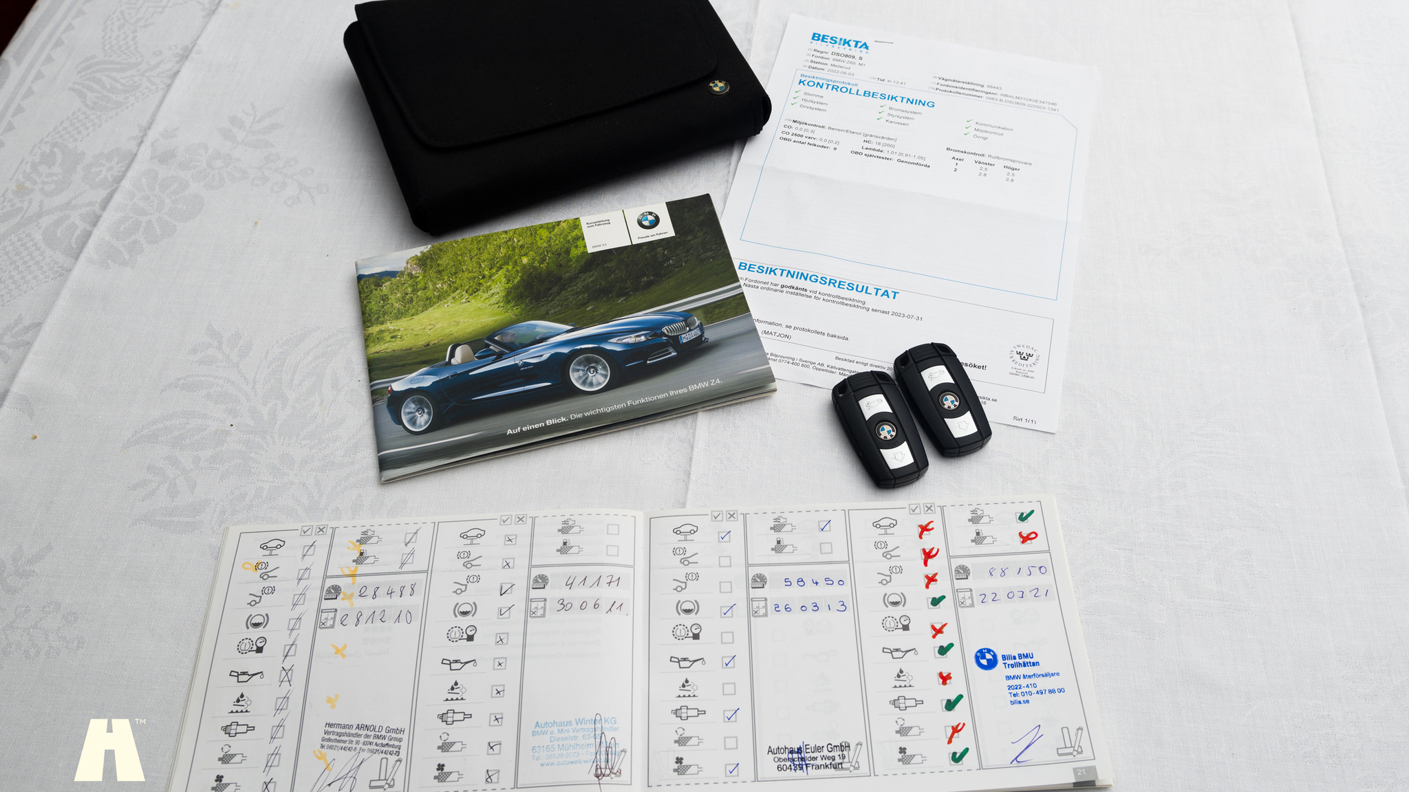 Dokumentation för 2009 BMW Z4 S-Drive23i (1)