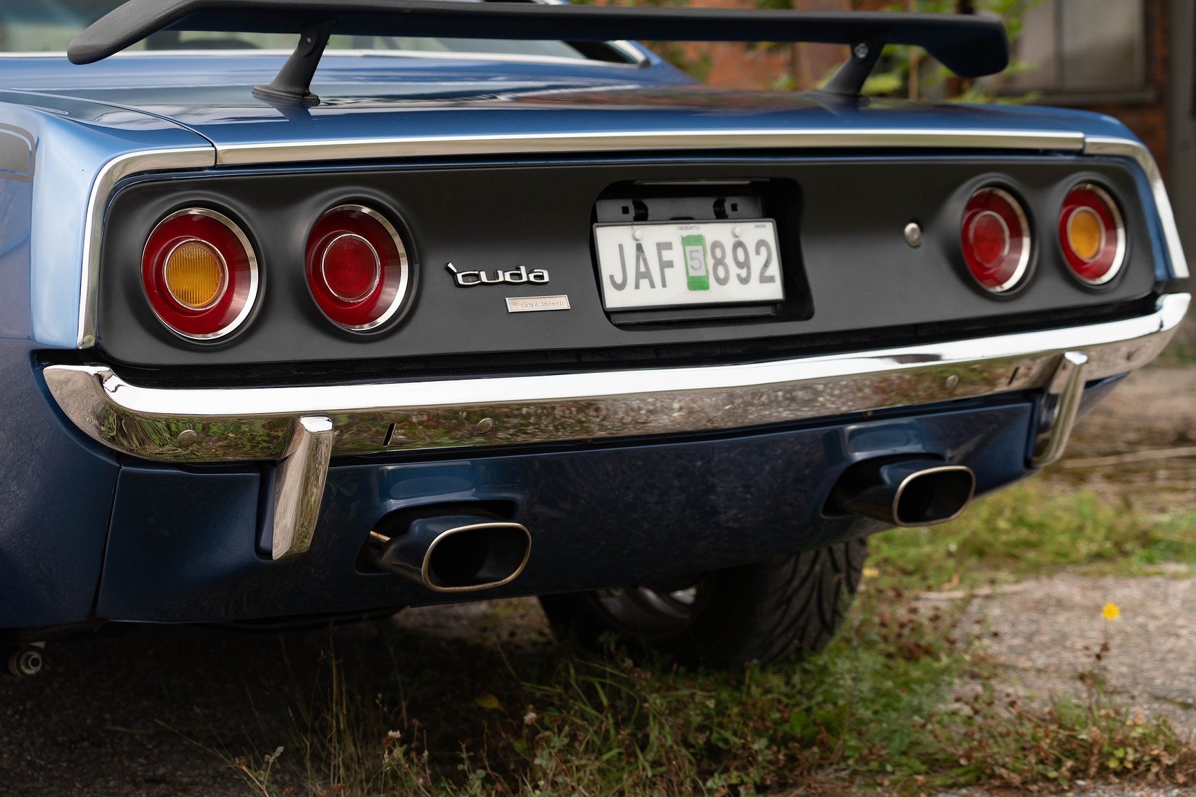 Exterior image of 1972 Plymouth Cuda 340/408