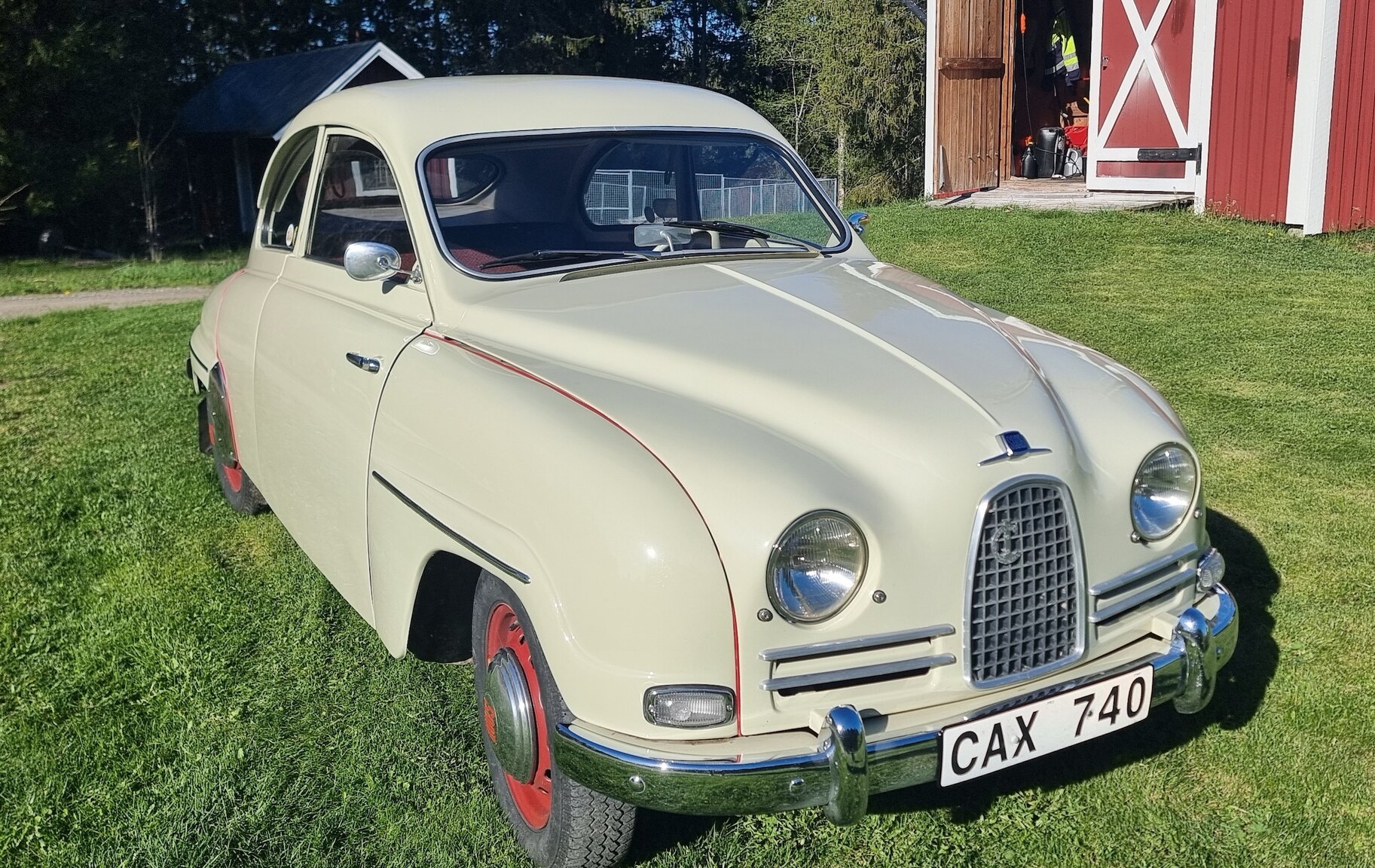 Aussenfoto 1959 SAAB 93B Deluxe