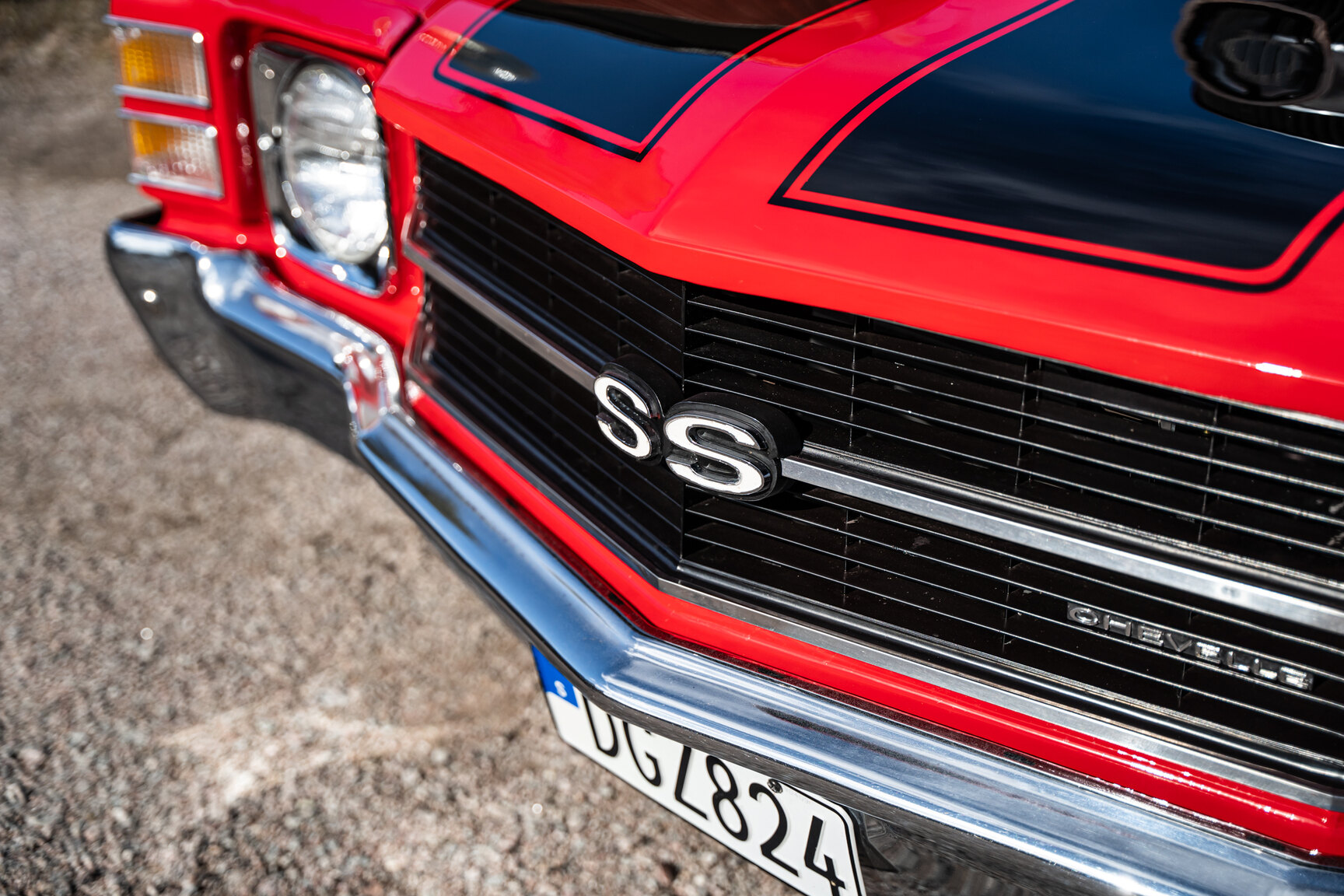Exteriörbild på 1971 Chevrolet Chevelle SS