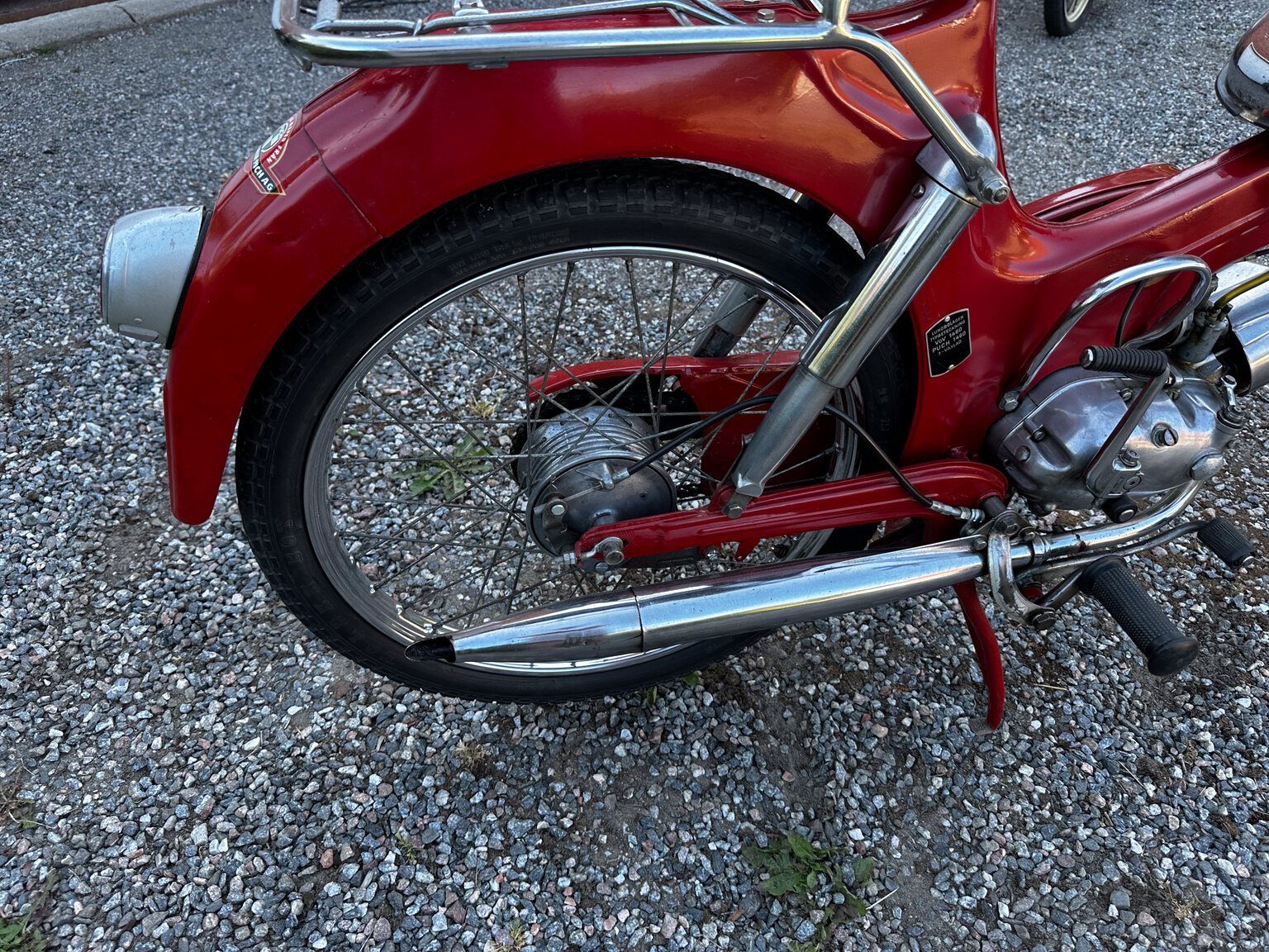 Exteriörbild på 1965 Puch MV 50 KF Florida (10)