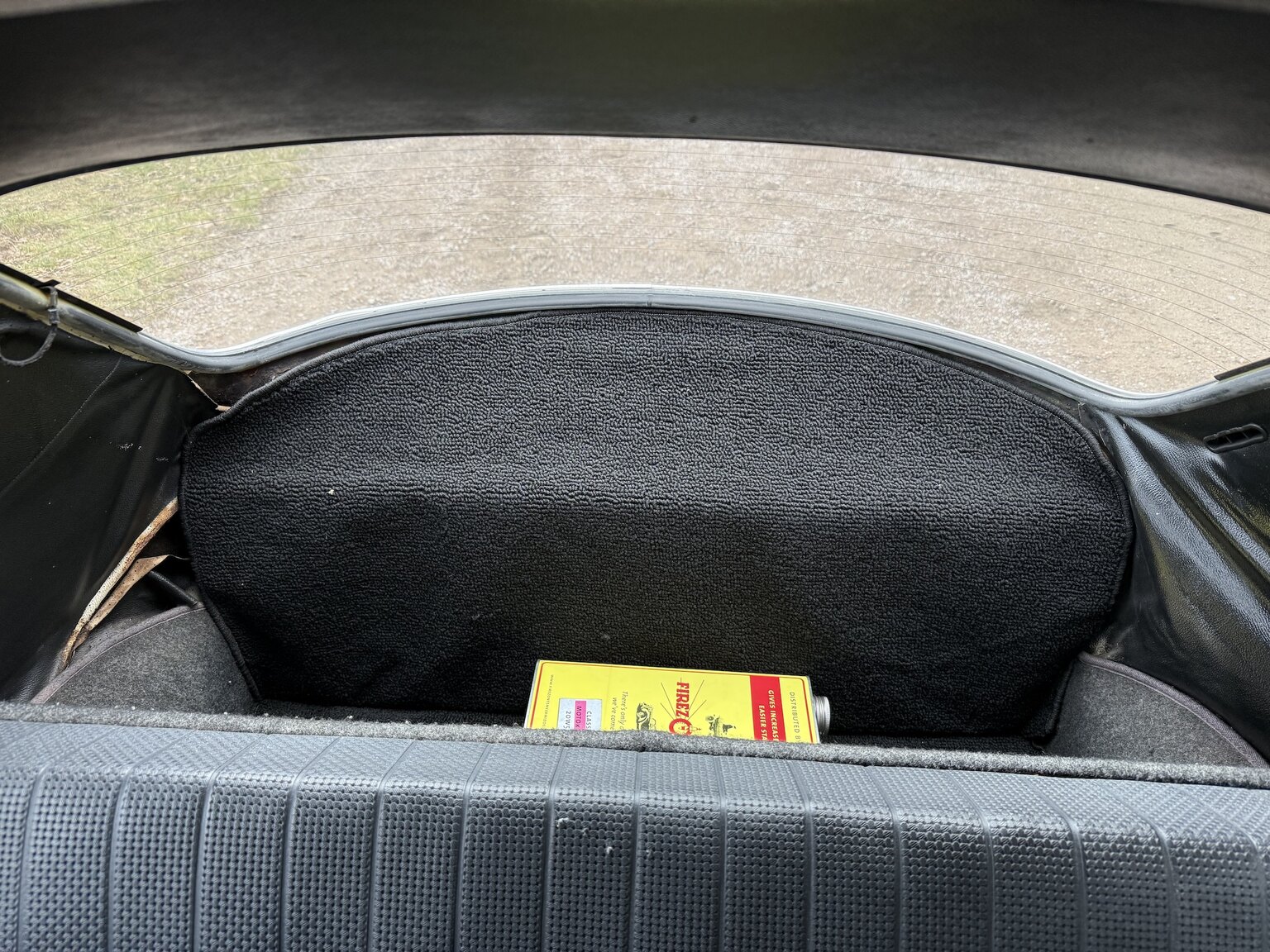 Interiörbild 1972 Volkswagen Beetle 1302 S