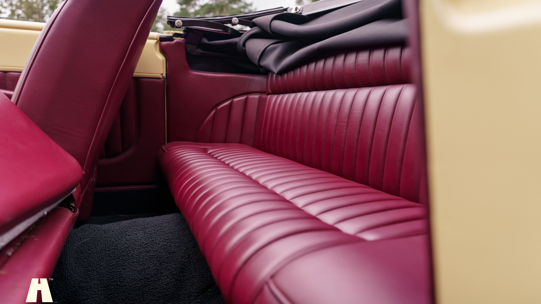 Interiörbild 1950 Dodge Wayfarer Convertible Custom