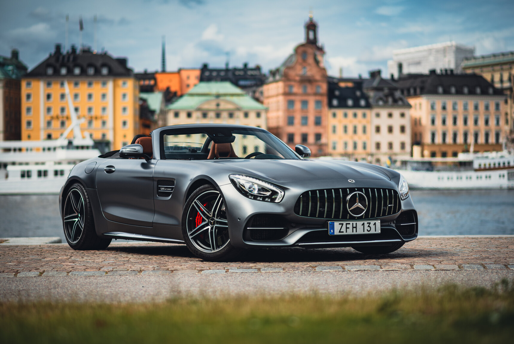 Exterior image of 2018 Mercedes-Benz AMG GT C