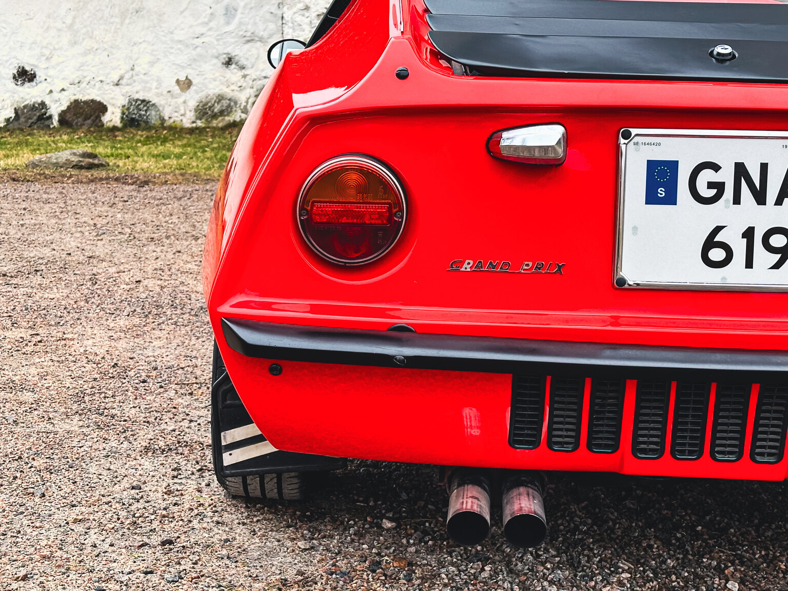 Exteriörbild på 1971 Fiat Lombardi Grand Prix 850