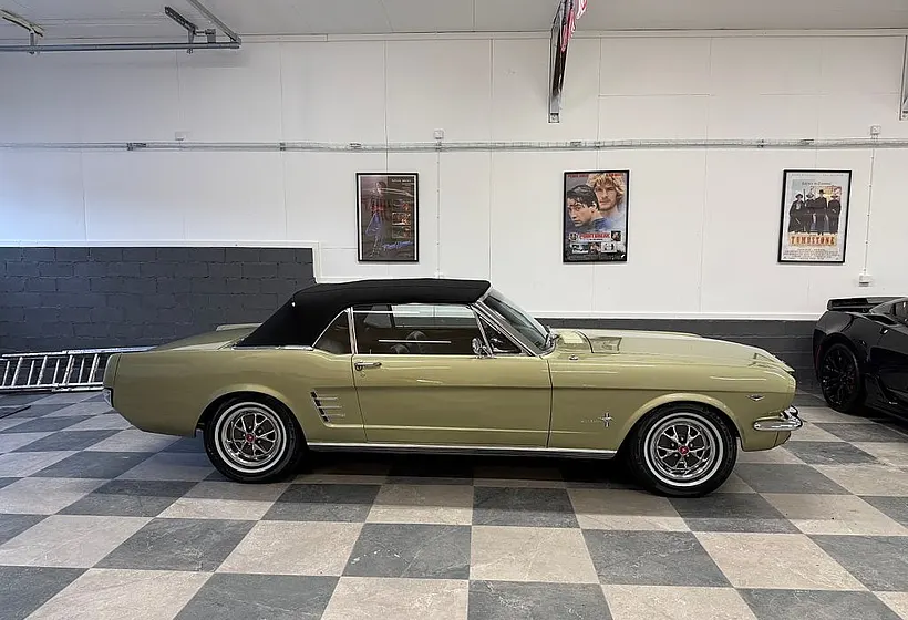 1966 Ford Mustang 289 Cab 12EV. Byte DZM429