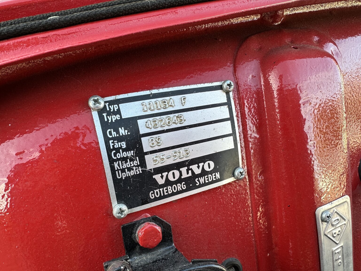 Image of 1965 Volvo PV Cabriolet mechanics
