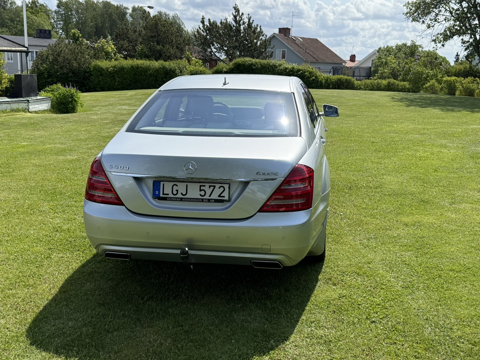 Exteriörbild på 2011 Mercedes-Benz S 500 4MATIC 
