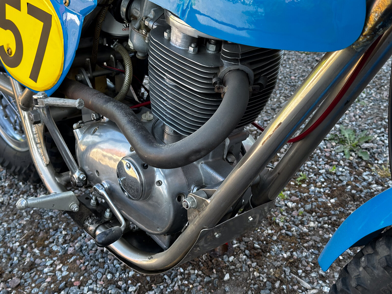 Image of 1971 BSA Rickman Métisse 500 mechanics