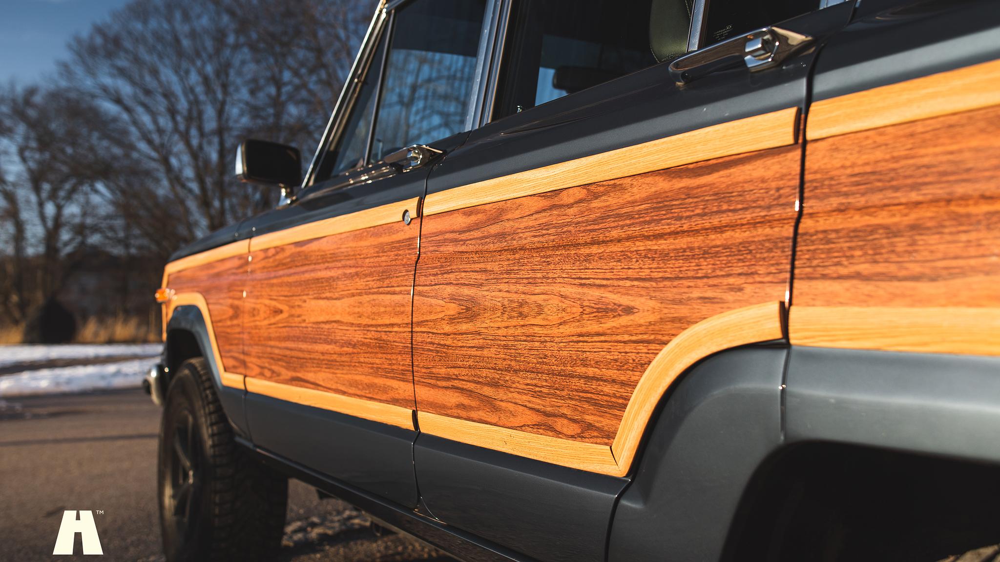 Aussenfoto 2015 Woodland Restomod Grand Wagoneer #002 Euro 6