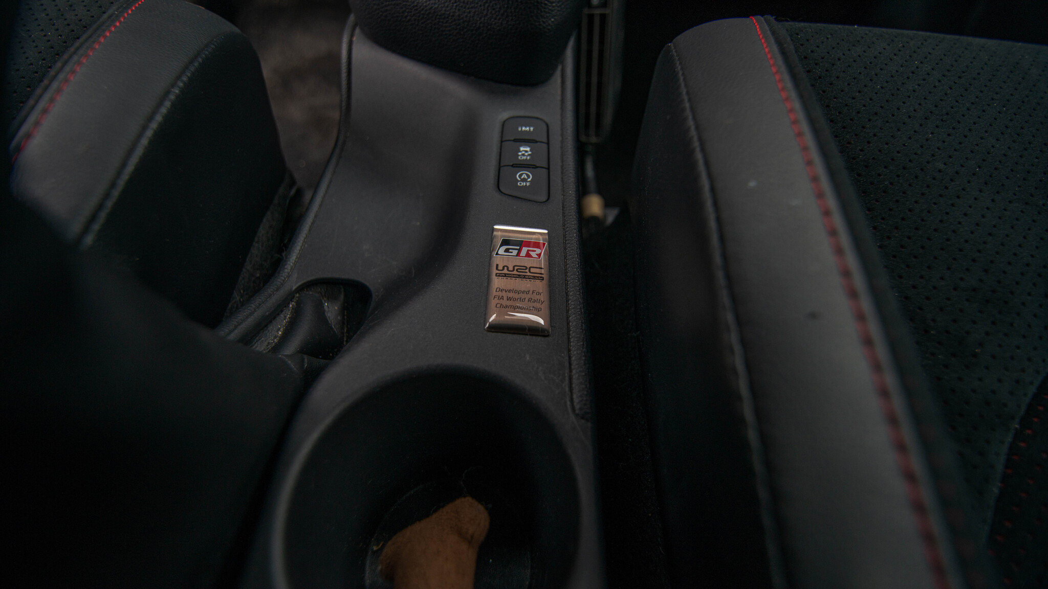 Interiörbild 2021 Toyota GR Yaris 